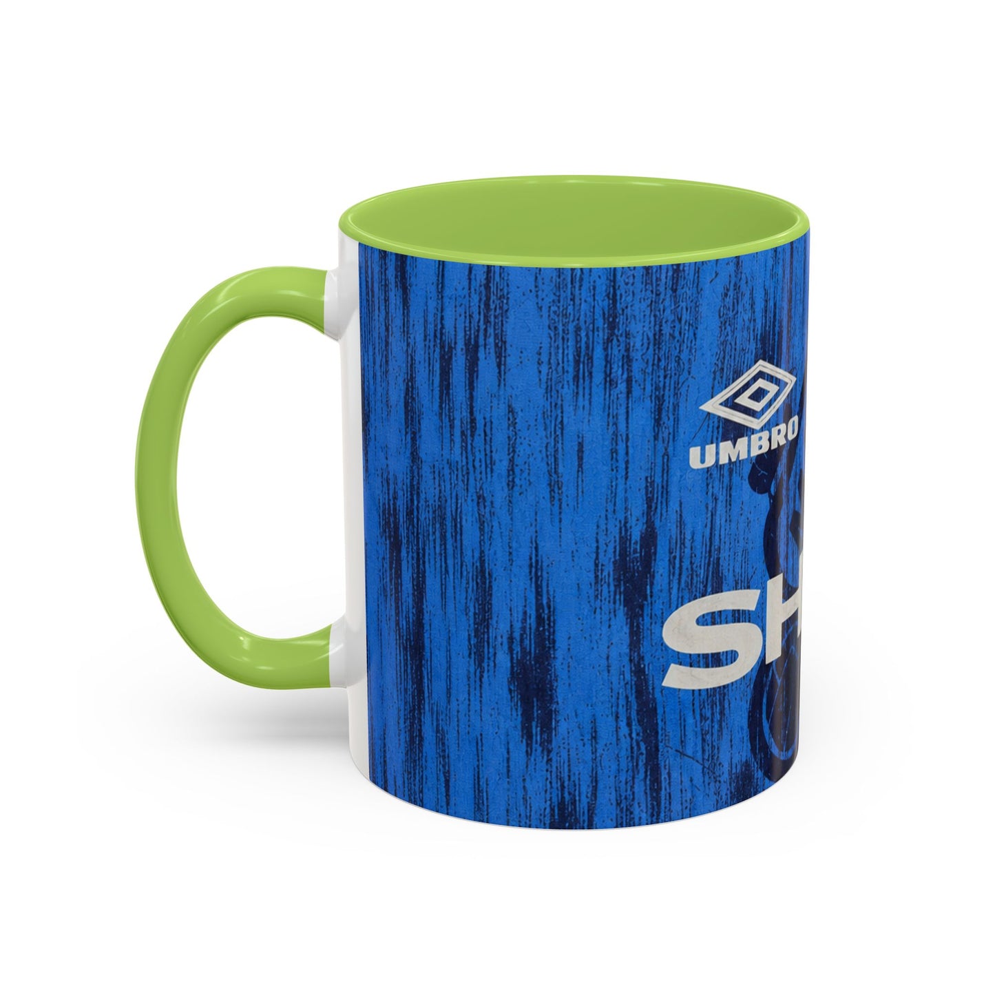 Manchester United 1992-93 Away Shirt Accent Coffee Mug (11, 15oz)