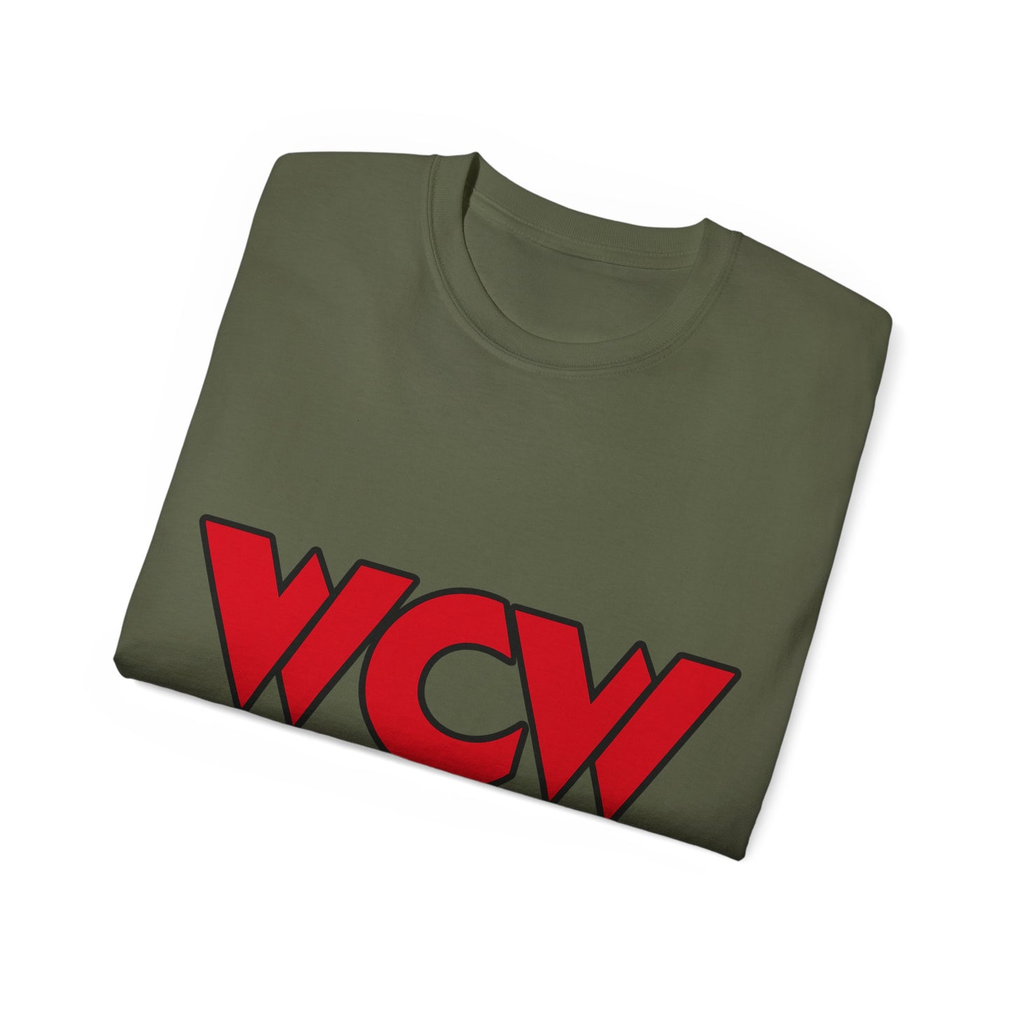 WCW Logo Red Unisex Ultra Cotton Tee