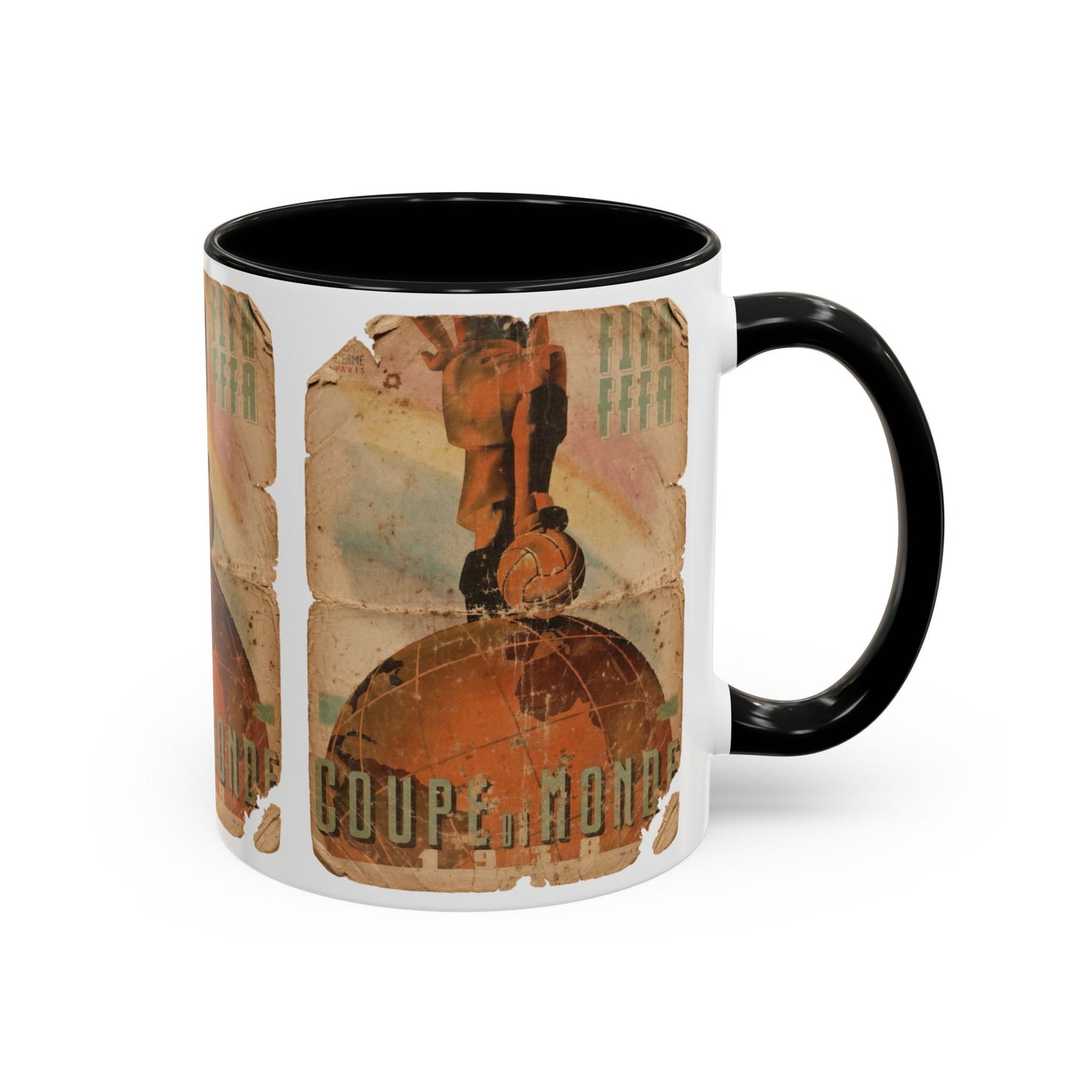 France 1938 World Cup Poster Coffee Mug (11, 15oz)