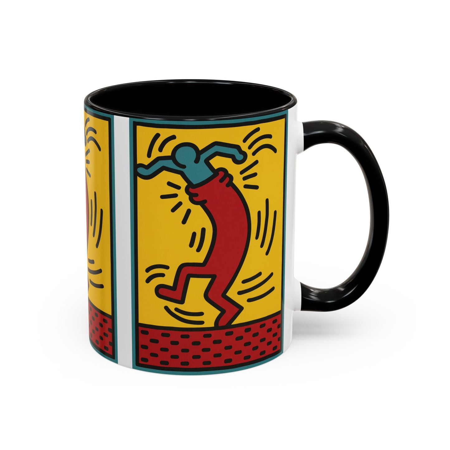 Keith Haring Untitled 24 Dance Mug