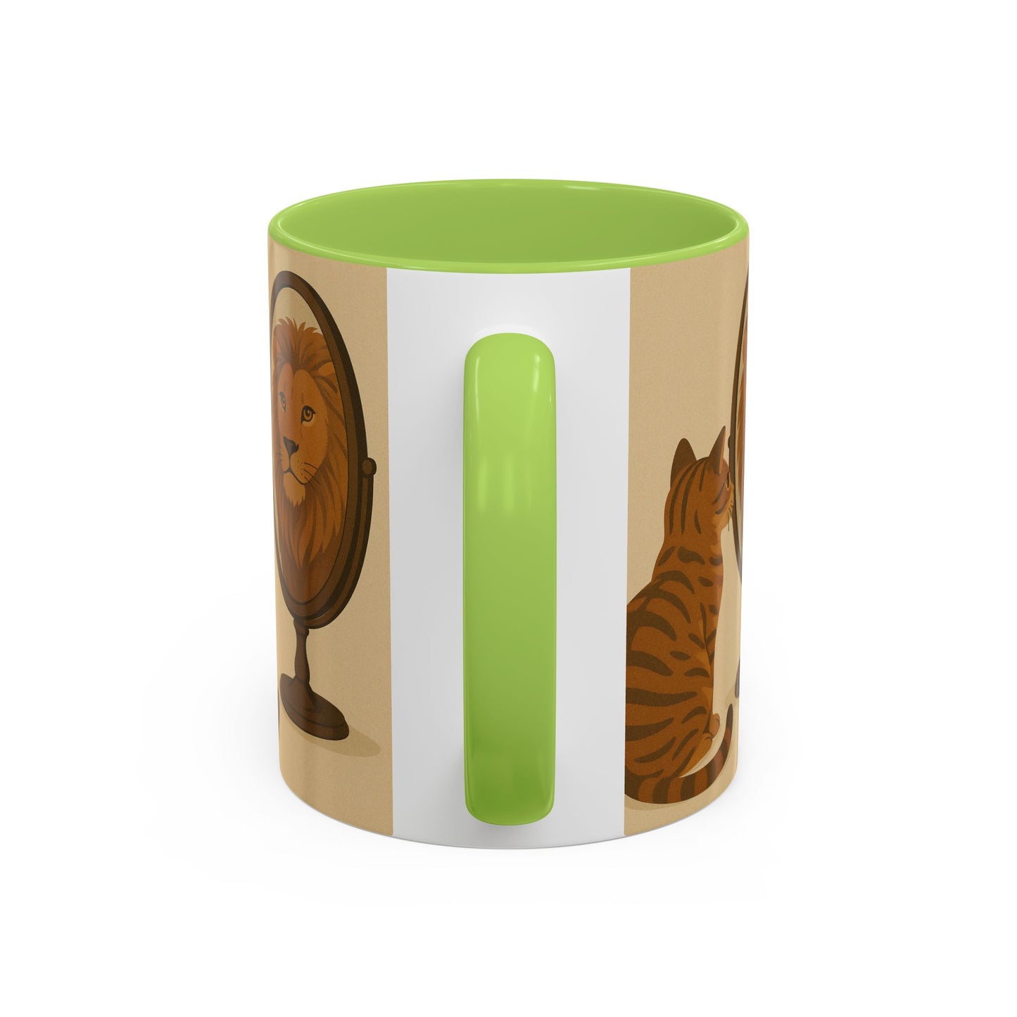 Cat and Lion Mug