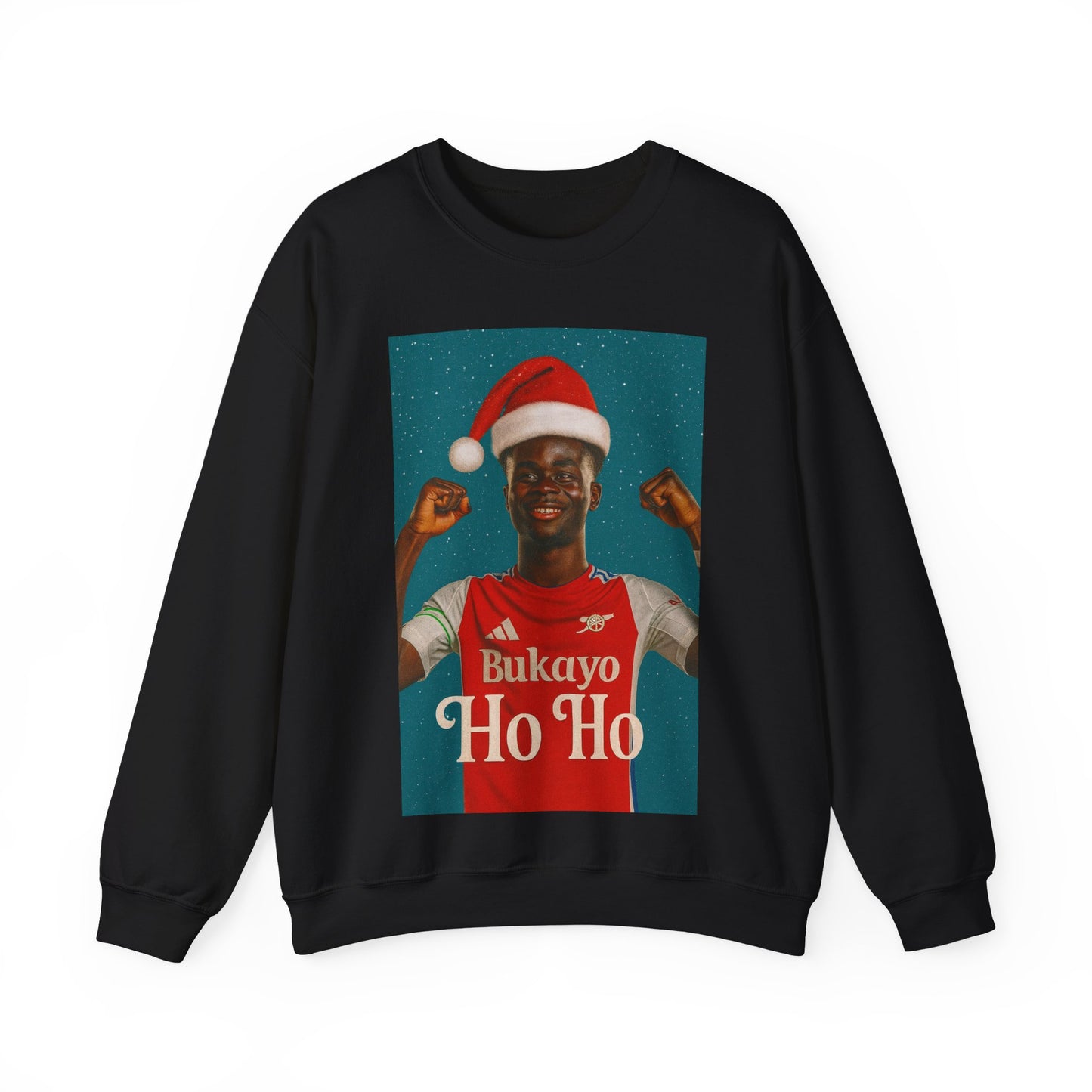 Bukayo Saka Arsenal Christmas Jumper