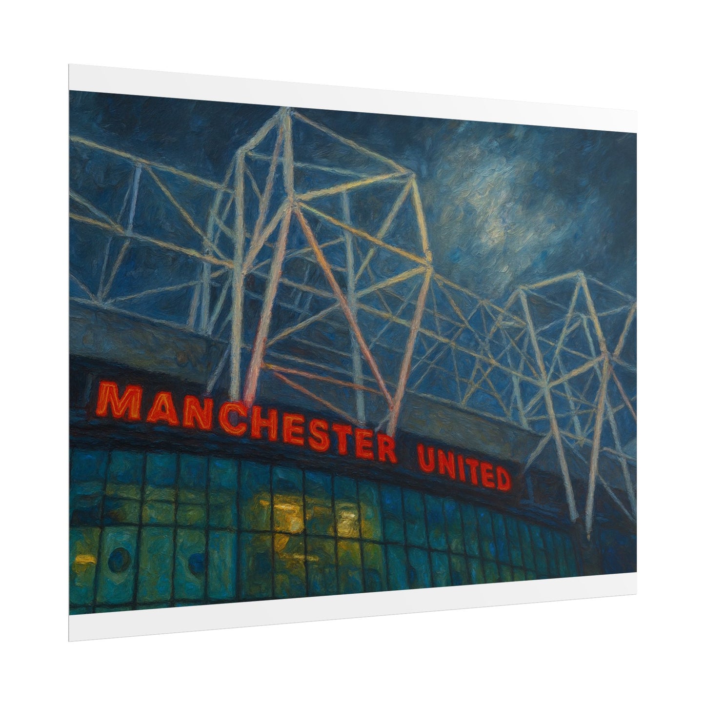 Manchester United Old Trafford Rolled Poster