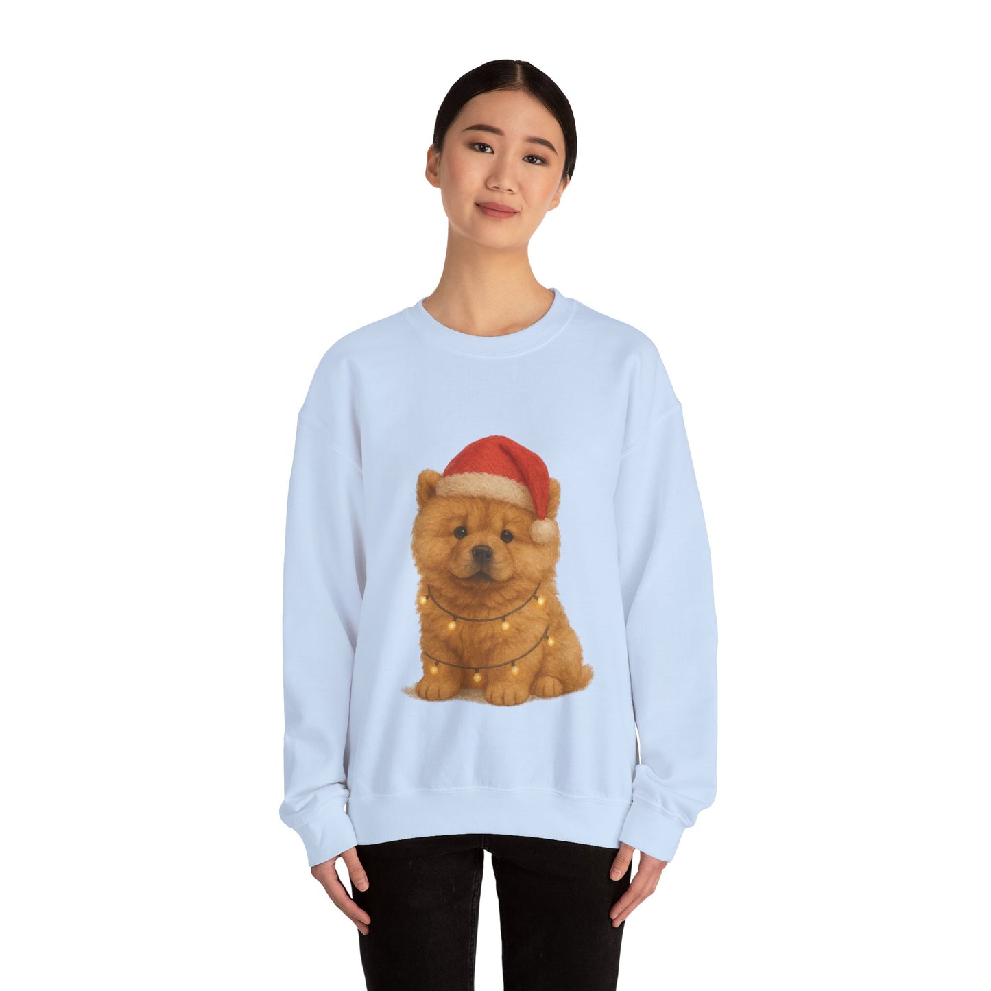 Chow Chow Puppy Christmas Jumper