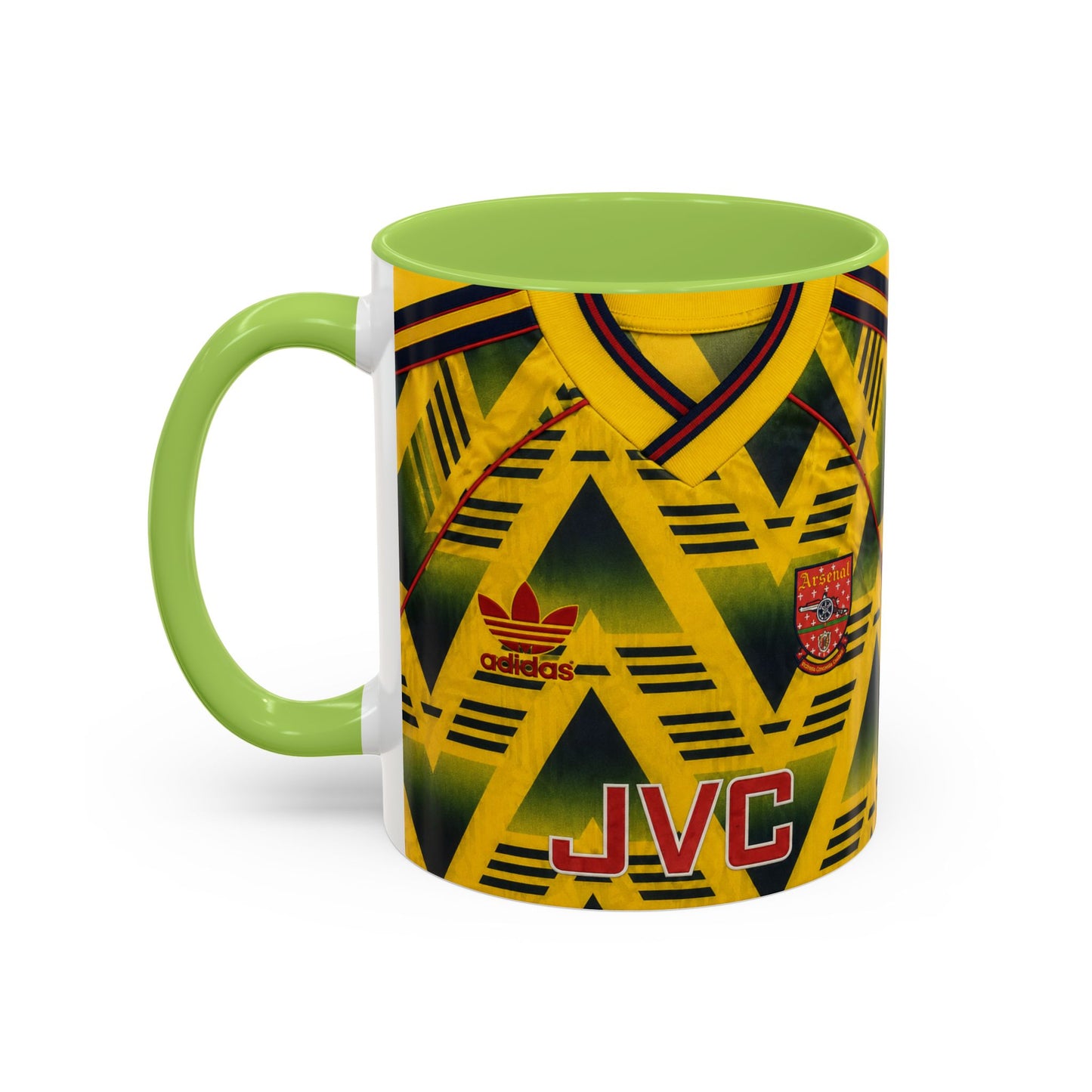 Arsenal Away Bruised Banana Shirt Accent Coffee Mug (11, 15oz)