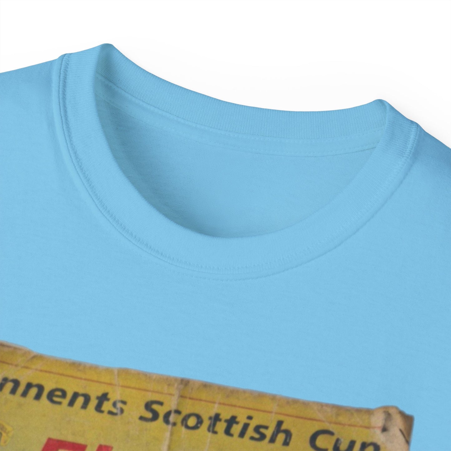 1997 Scottish Challenge Cup Final Programme Poster Unisex Ultra Cotton Tee