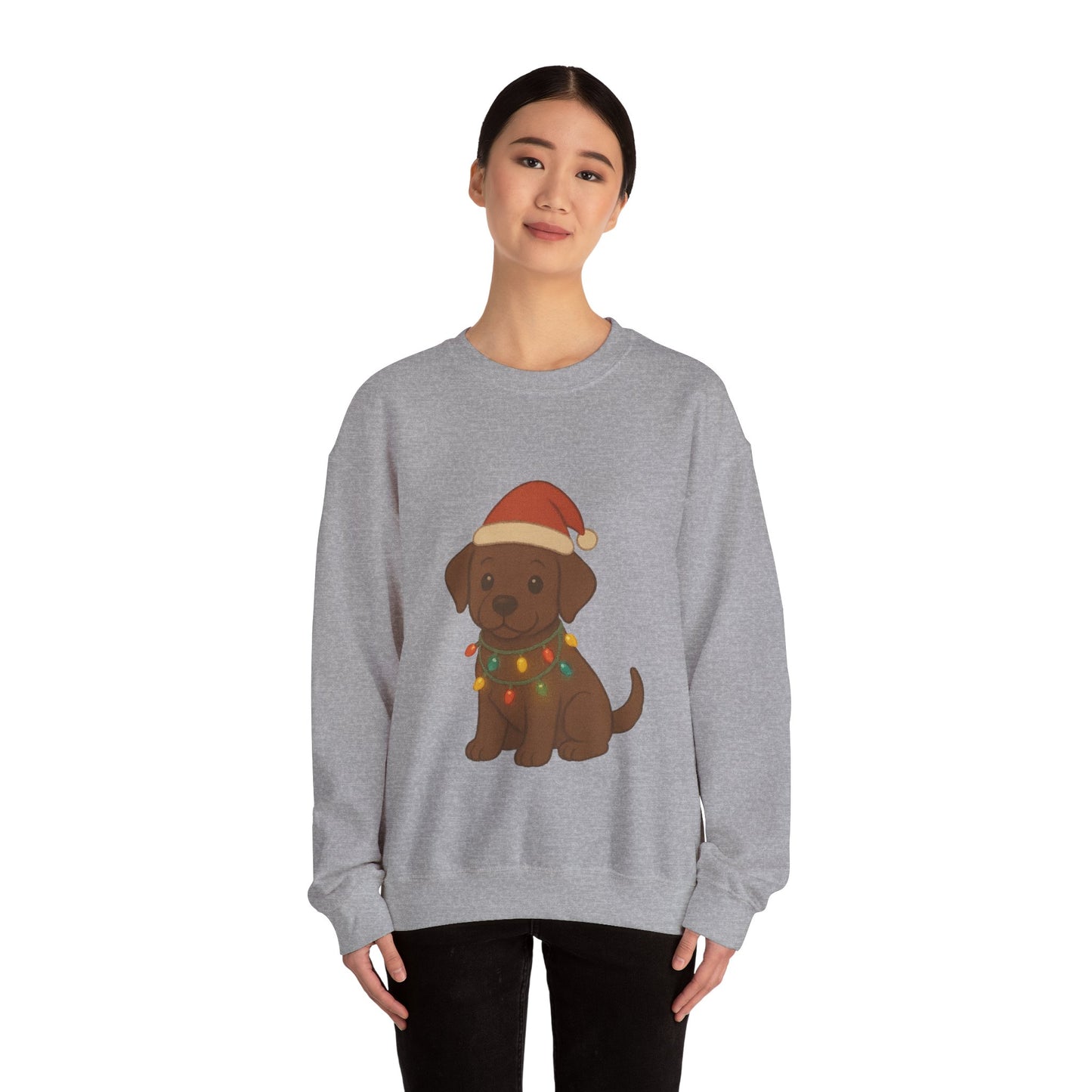 Christmas Chocolate Labrador Sweatshirt