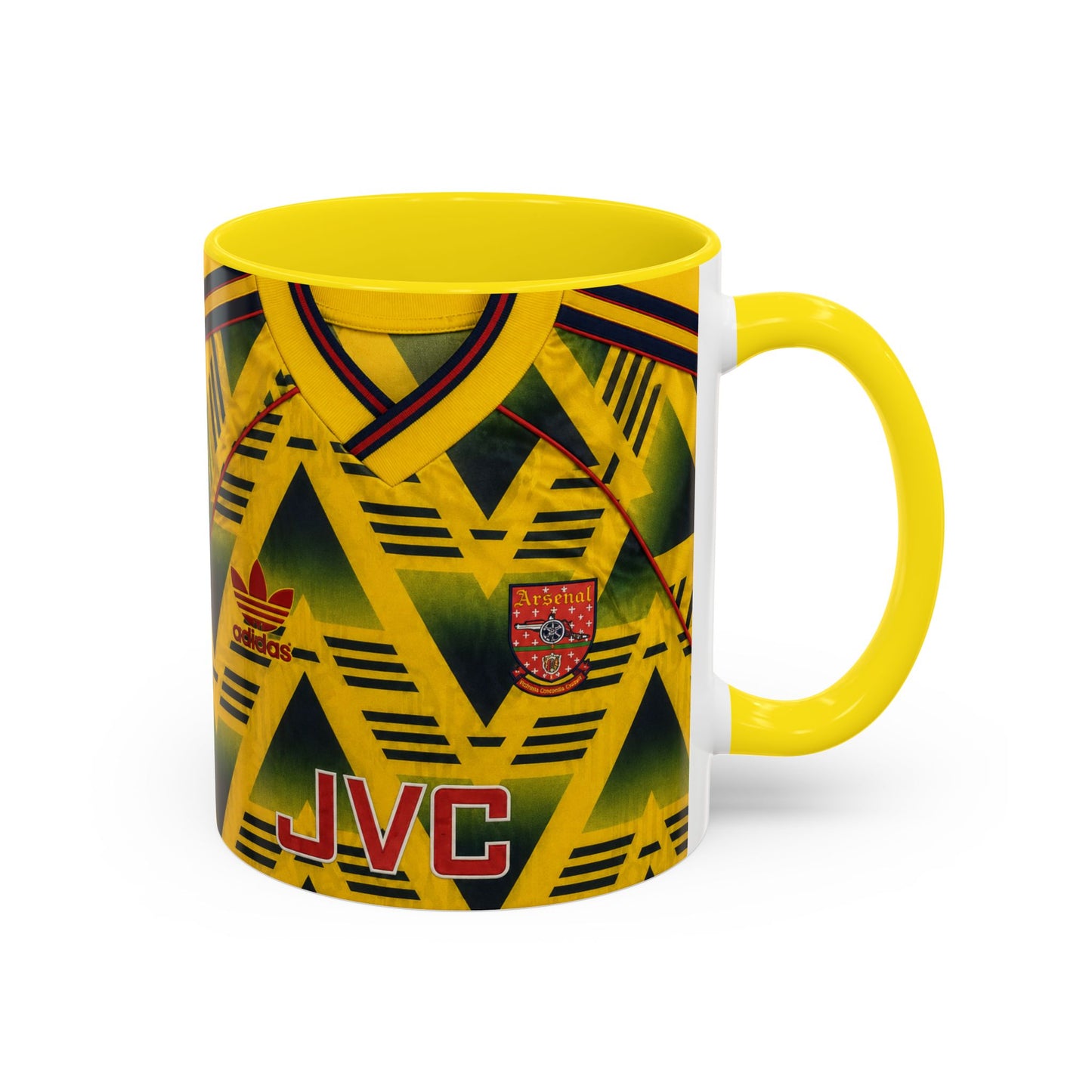 Arsenal Away Bruised Banana Shirt Accent Coffee Mug (11, 15oz)