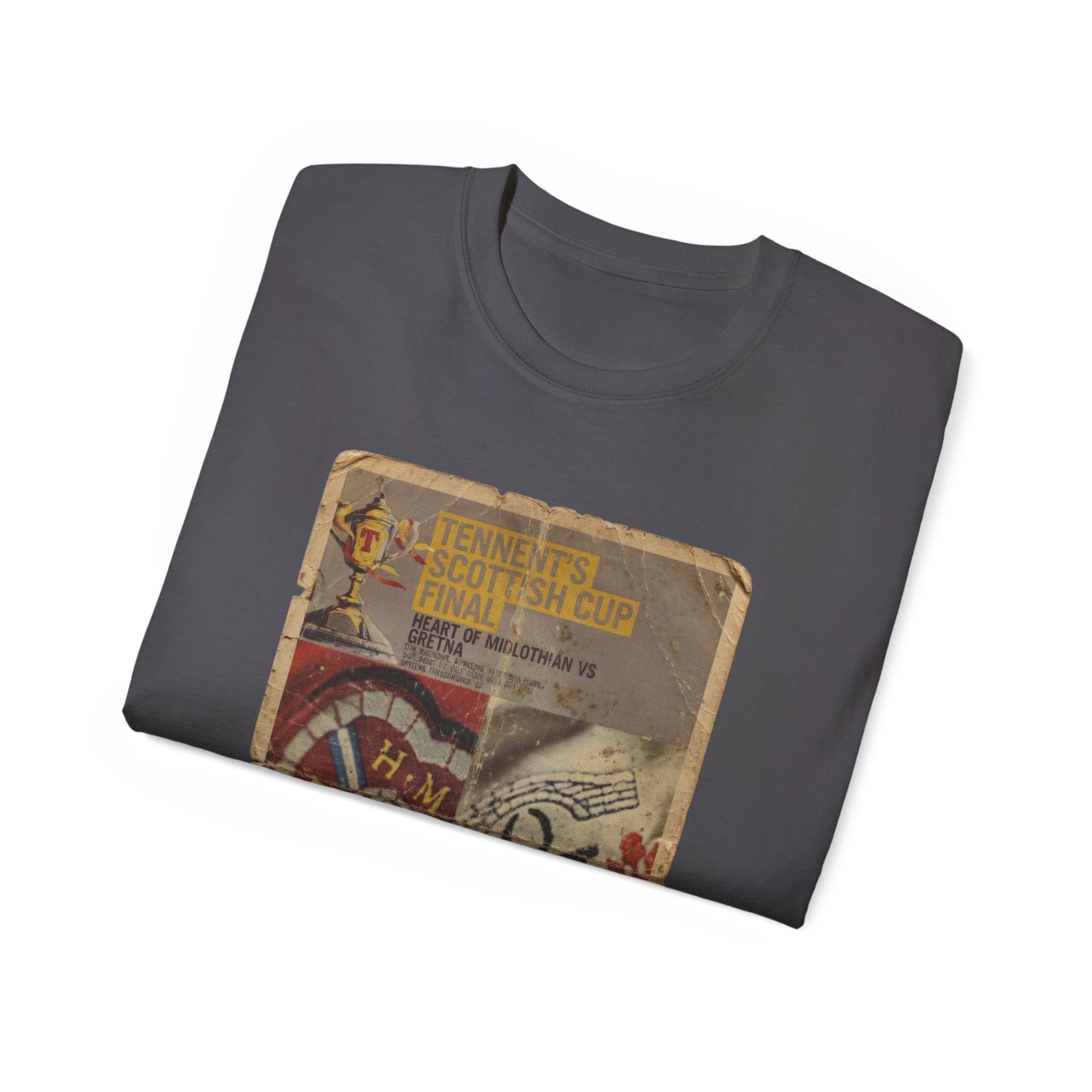 2006 Scottish Challenge Cup Final Hearts Gretna Unisex Ultra Cotton Tee