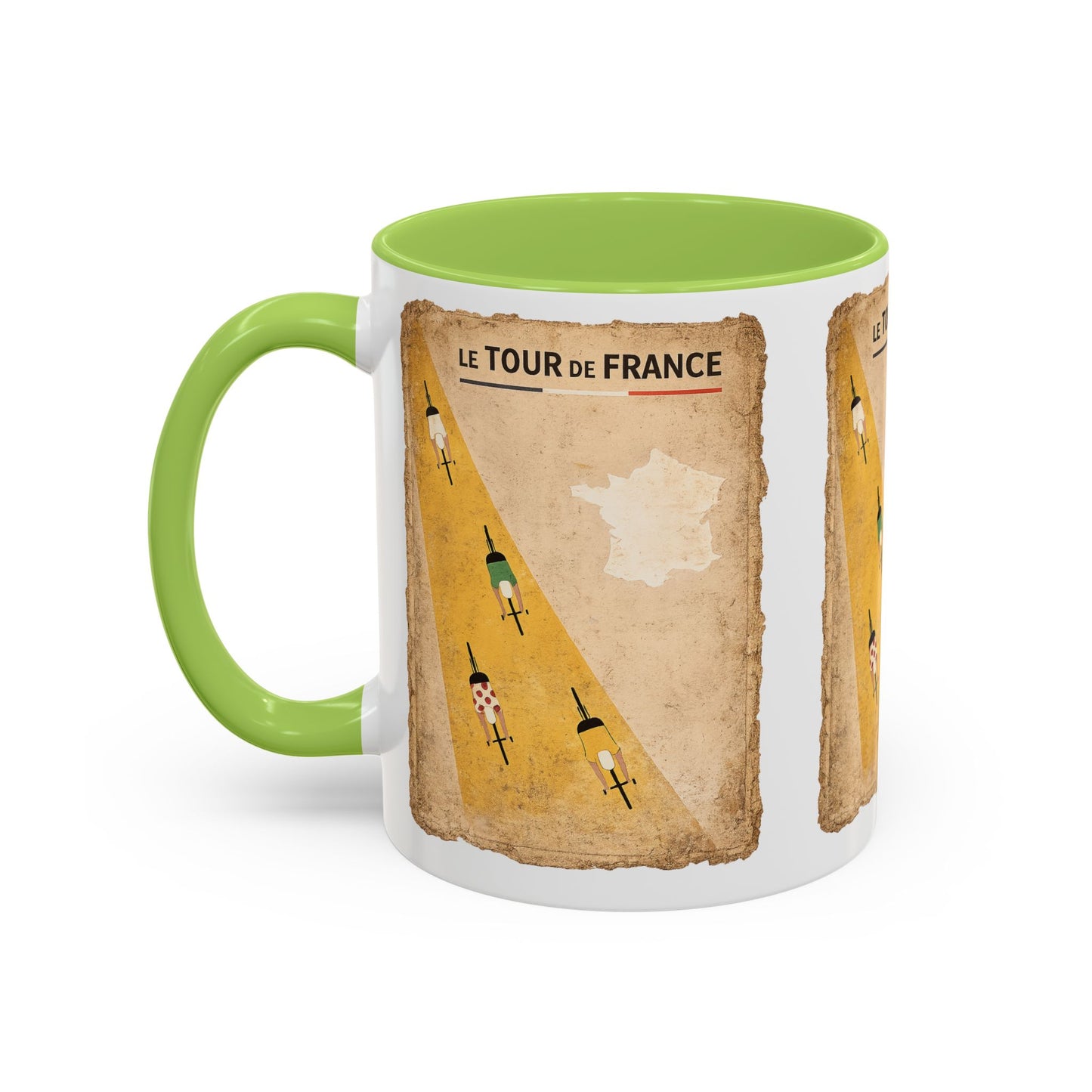 Tour de France Road Accent Coffee Mug (11, 15oz)