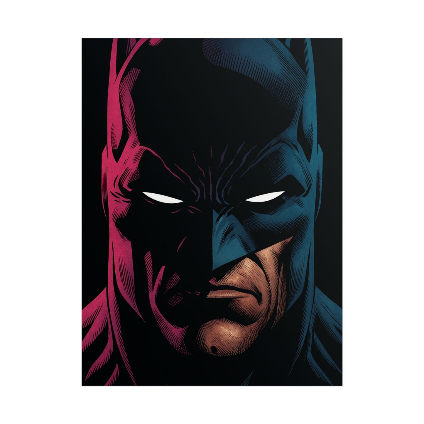 Batman Head Poster