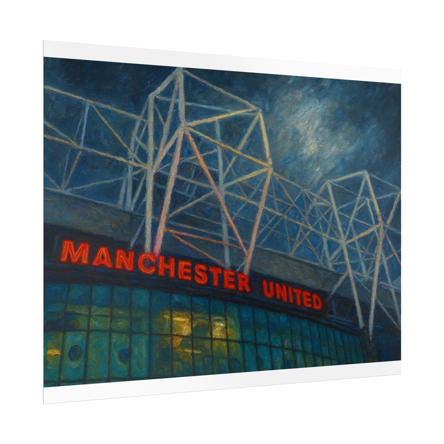 Manchester United Old Trafford Rolled Poster