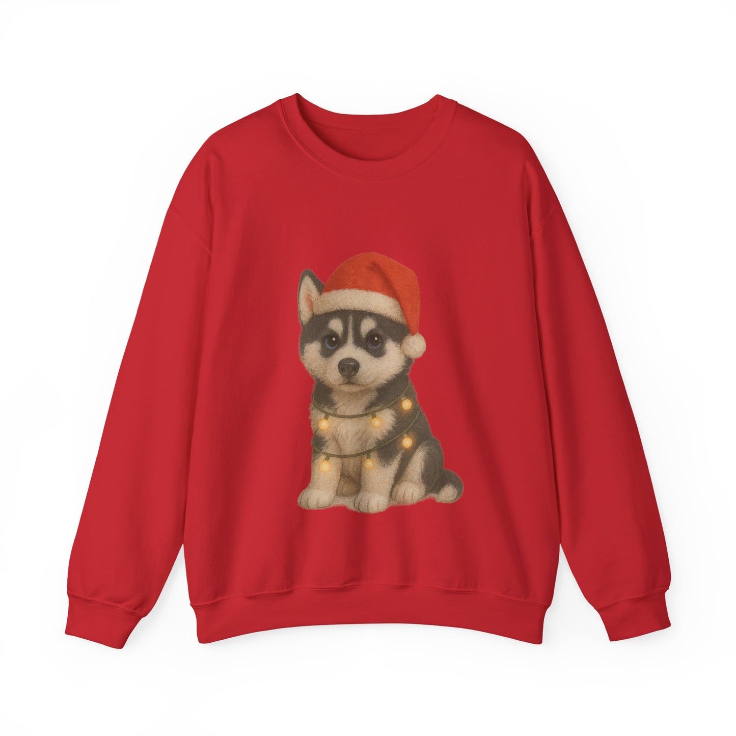 Husky Puppy Christmas Jumper