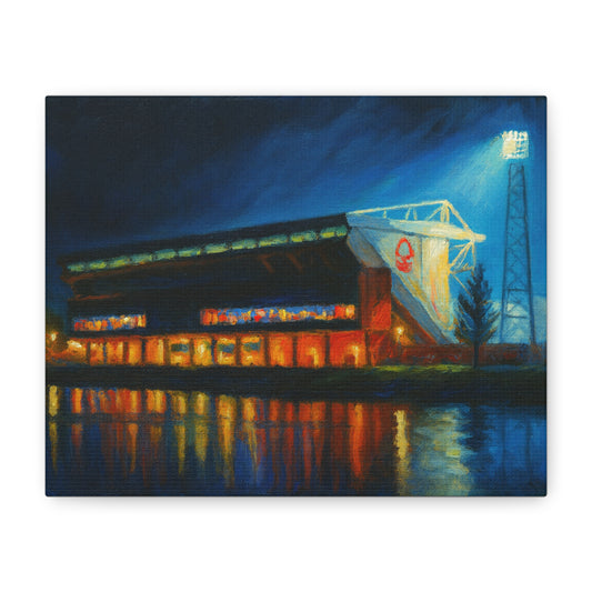 Nottingham Forest City Ground Art Canvas