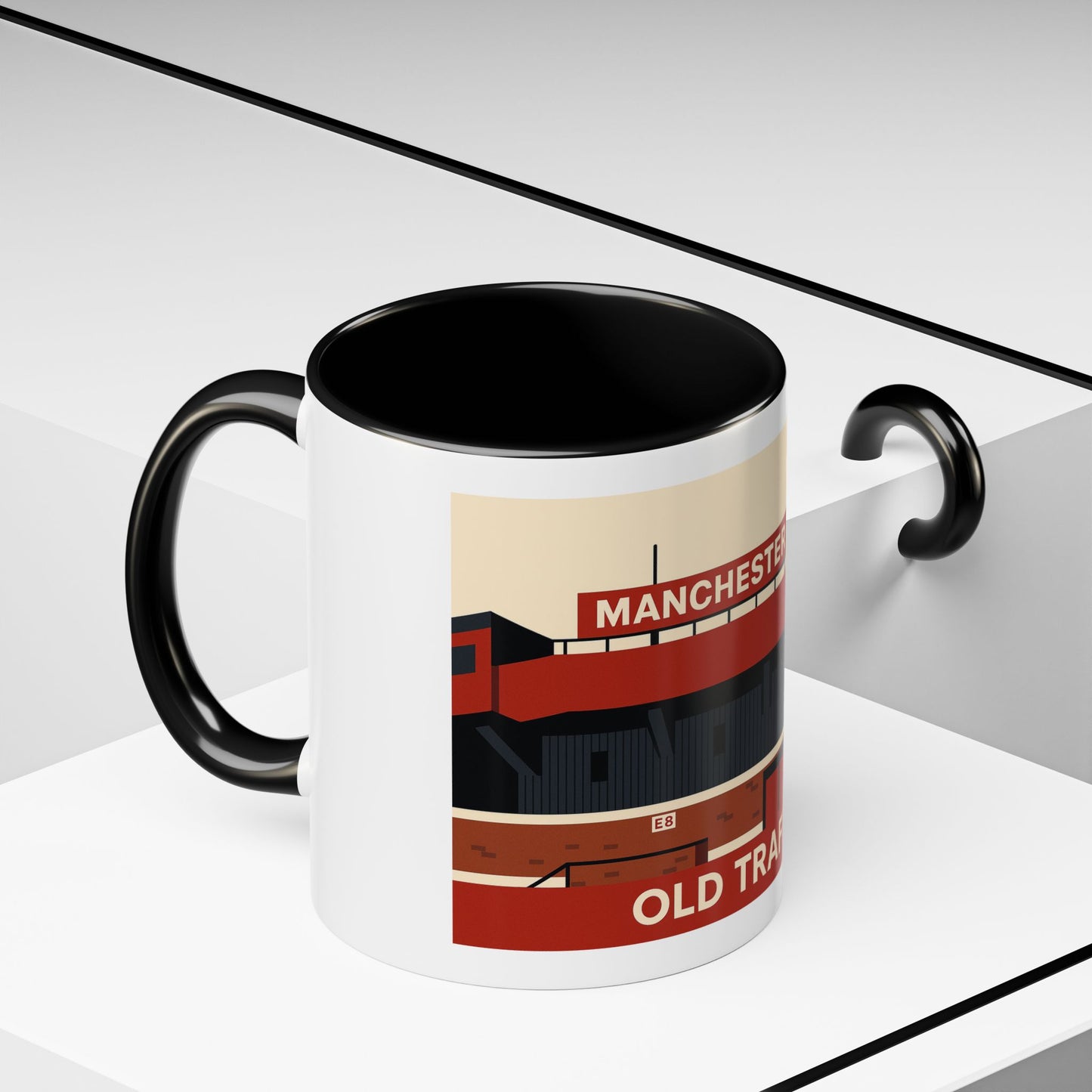 Manchester United - Old Trafford 1980s Mug