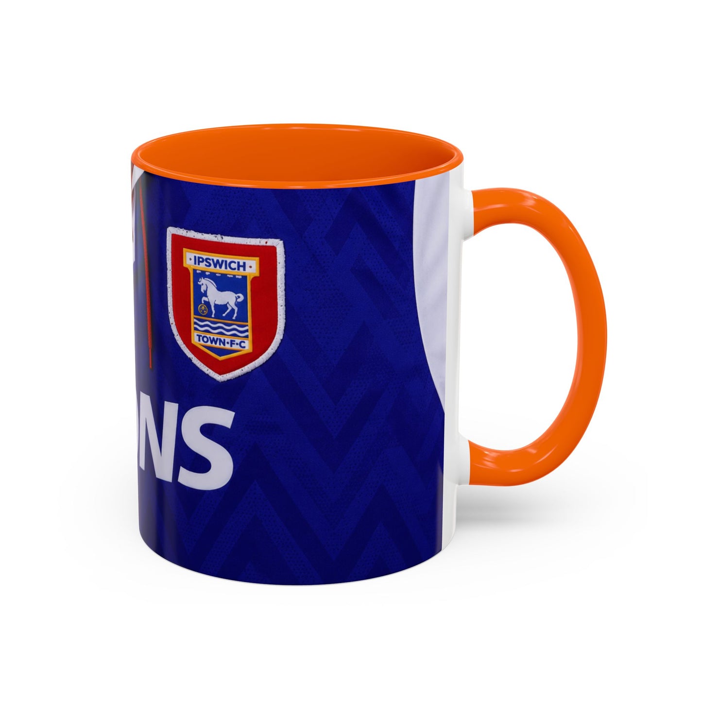 Ipswich Town 1992-94 Accent Coffee Mug (11, 15oz)