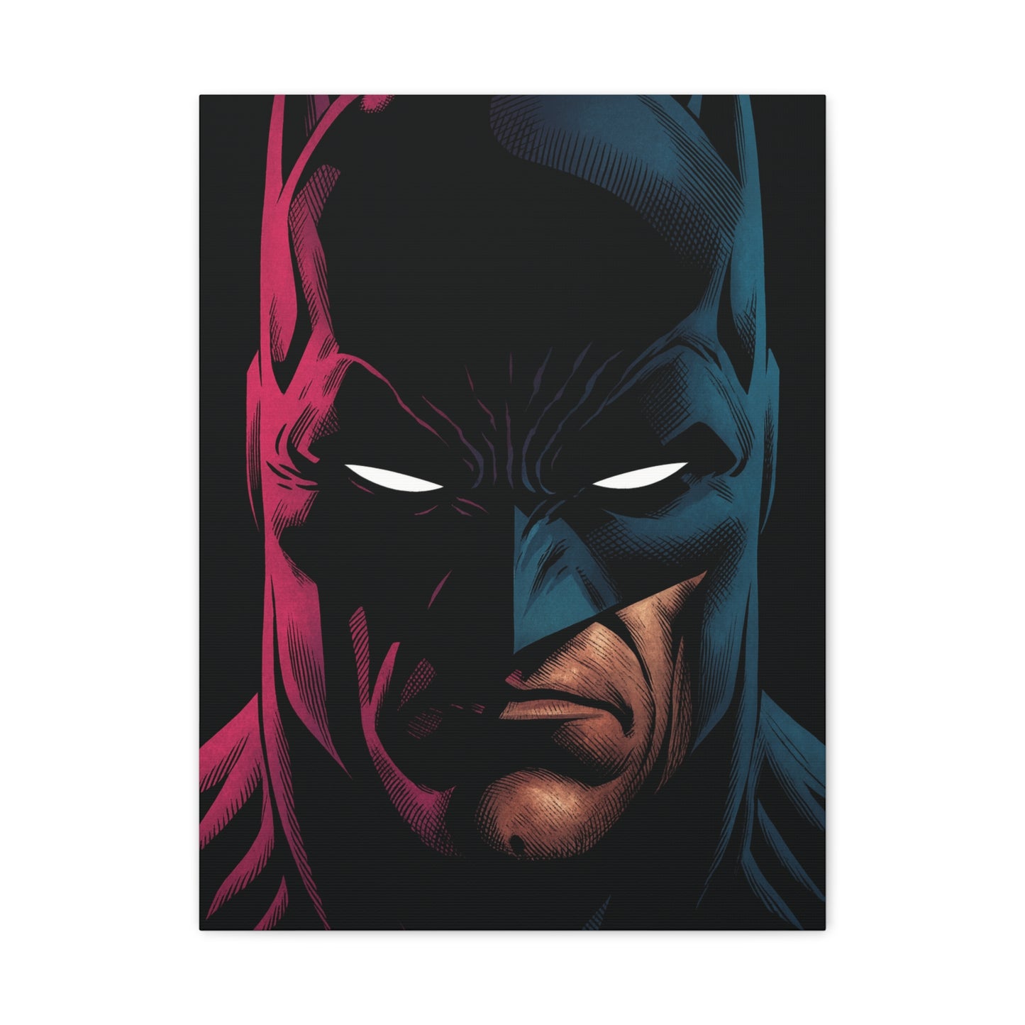 Batman Head Canvas