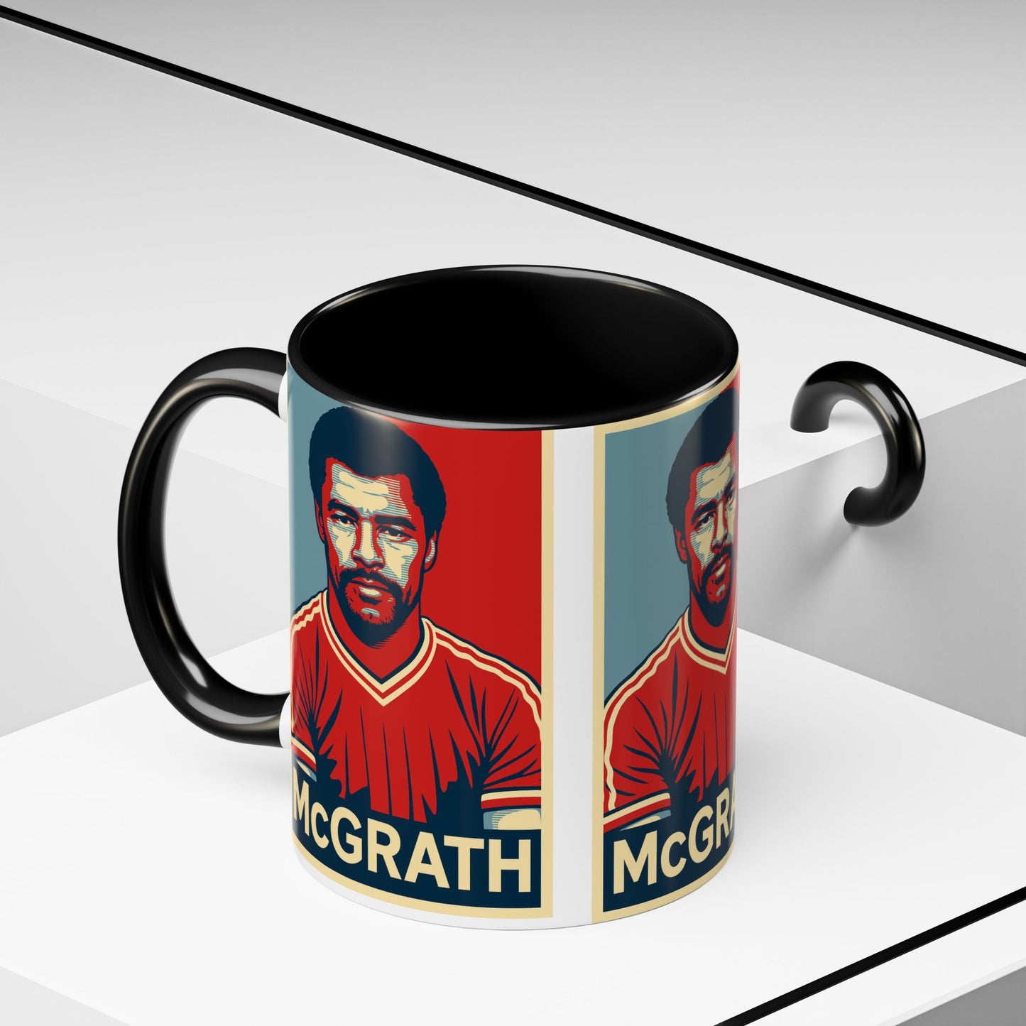Paul McGrath Hope Poster Mug - Manchester United