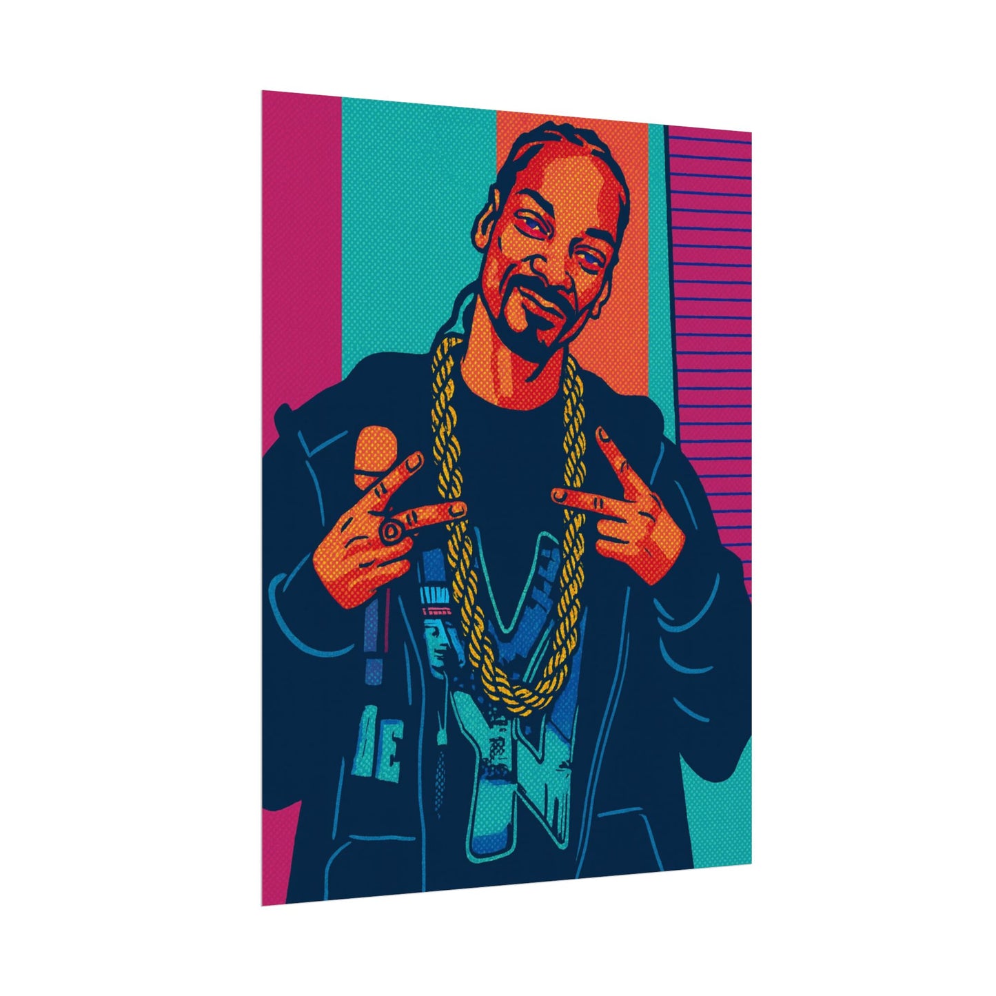 Snoop Dogg Pop Art Poster