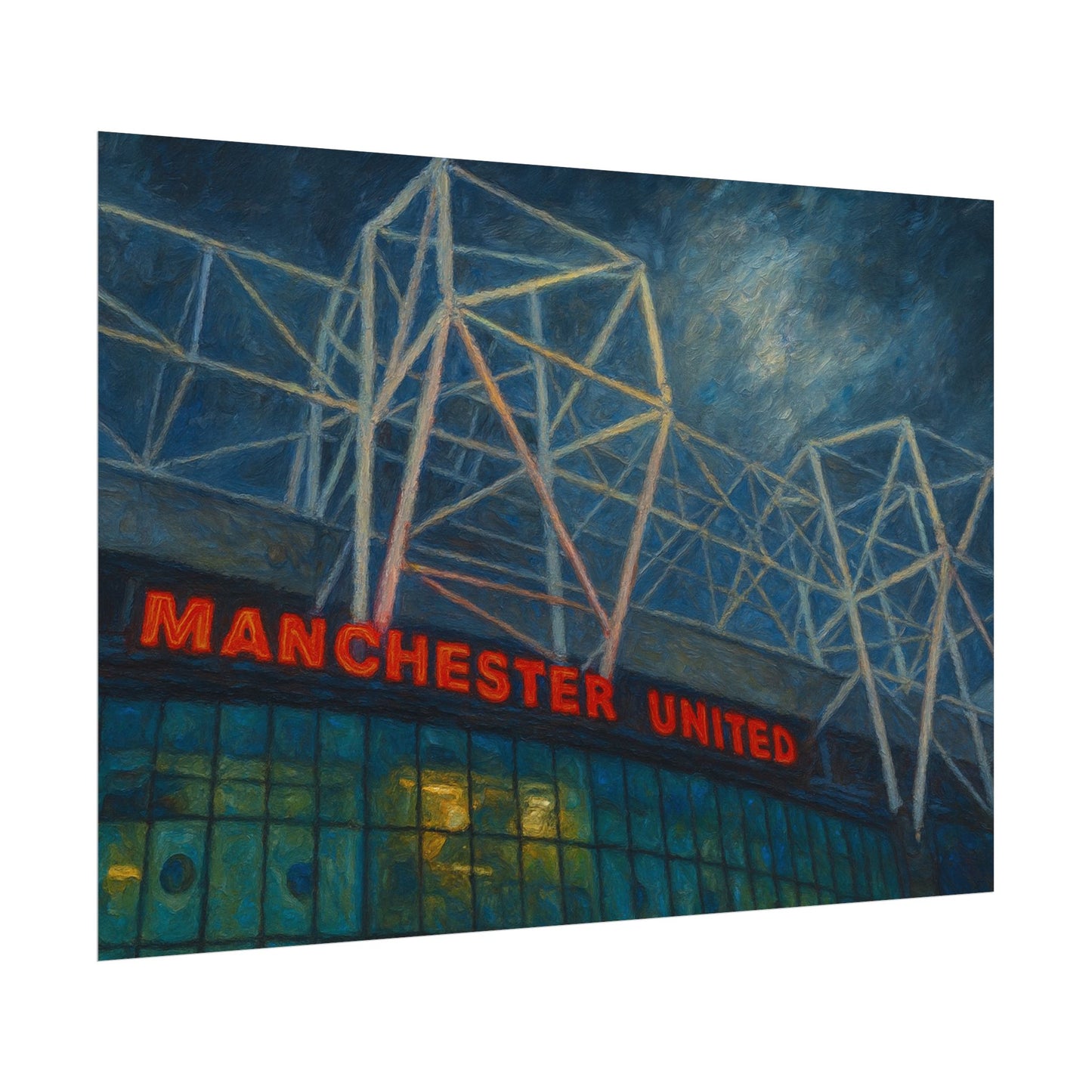 Manchester United Old Trafford Rolled Poster