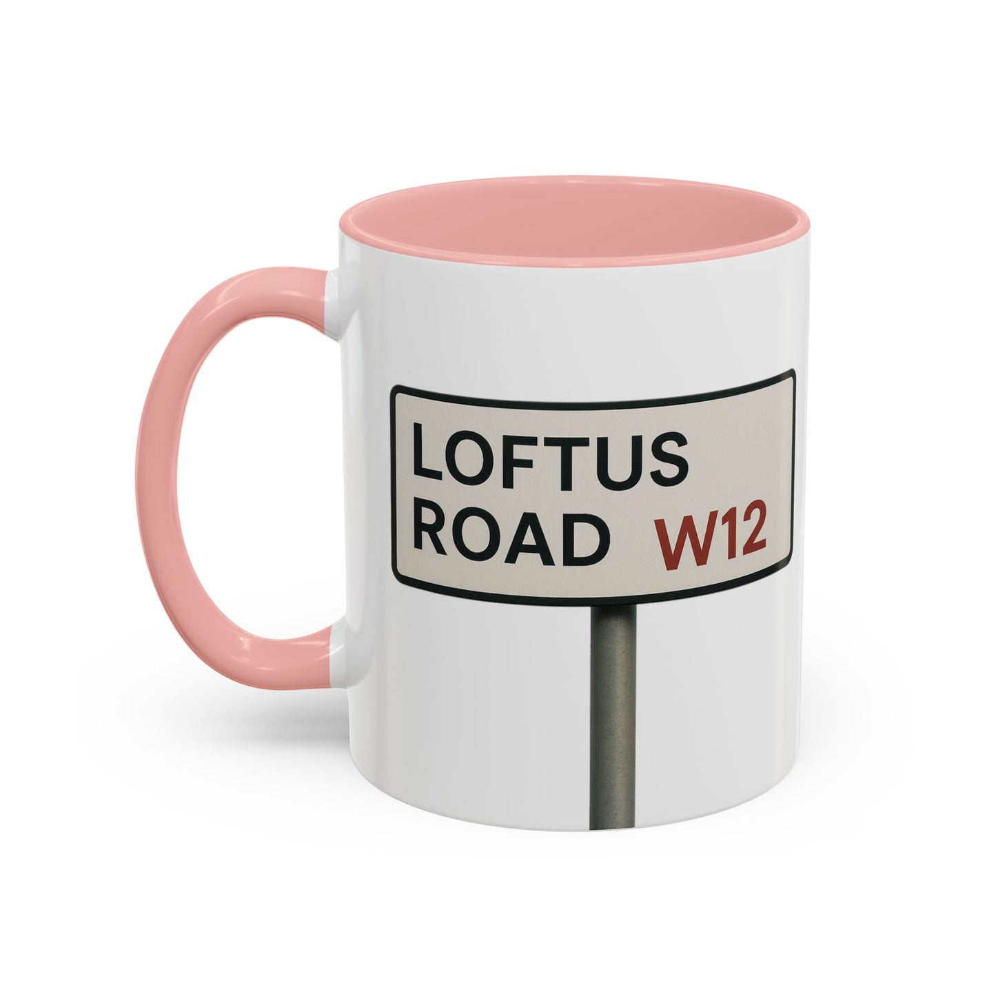 Loftus Road QPR Road Sign Mug