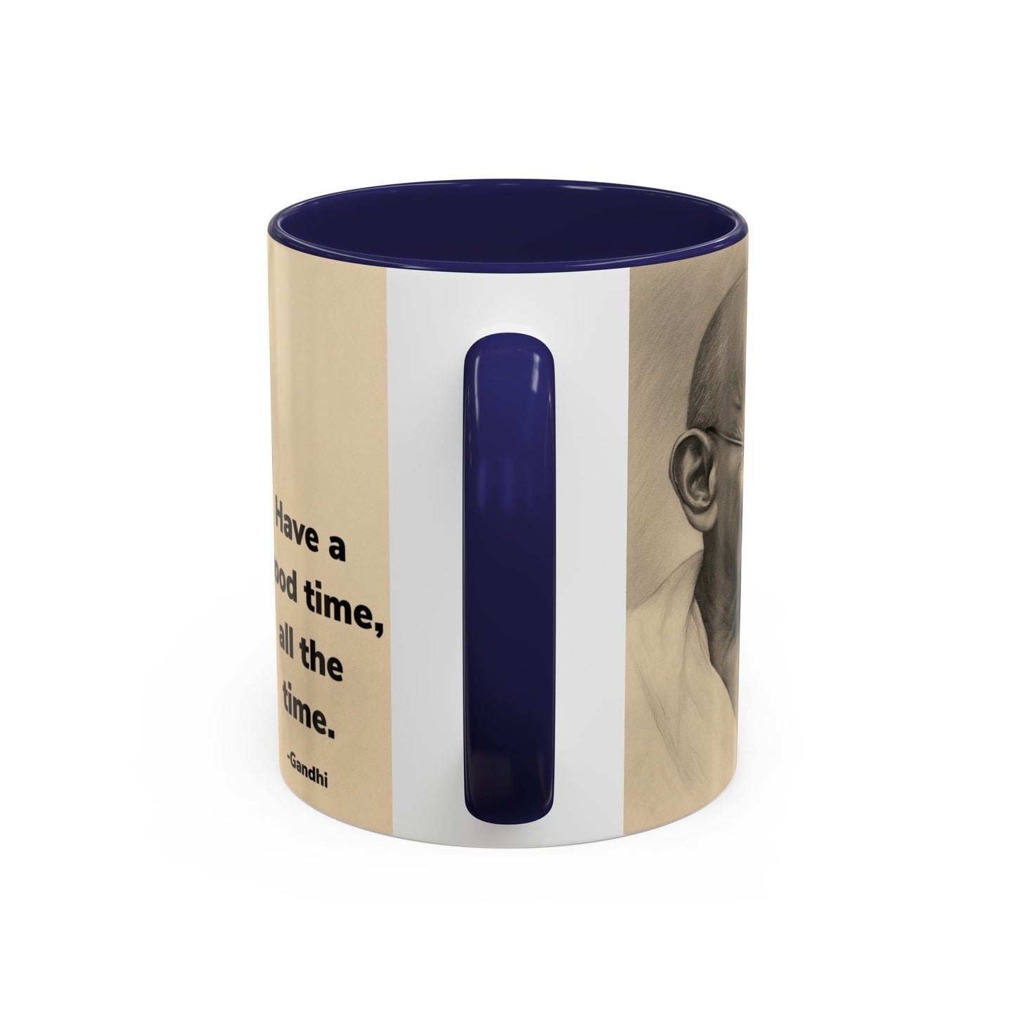 Inspirational Gandhi Quote Mug