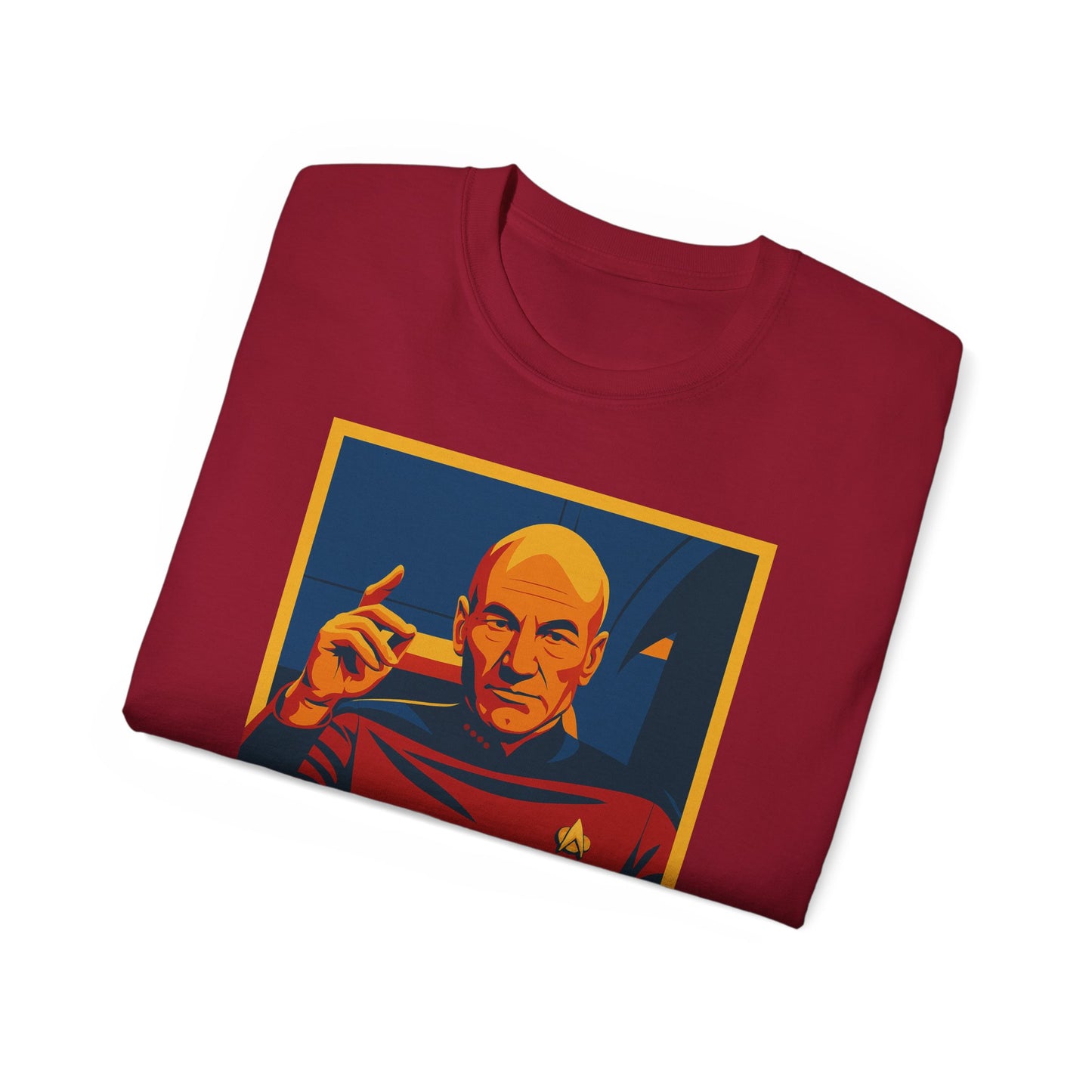 Captain Picard Engage T-Shirt