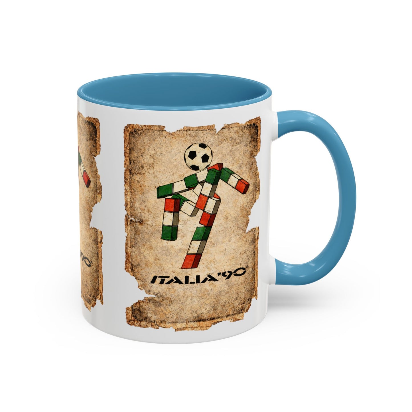 Italia 90 Ciao Mascot Poster Coffee Mug (11, 15oz)