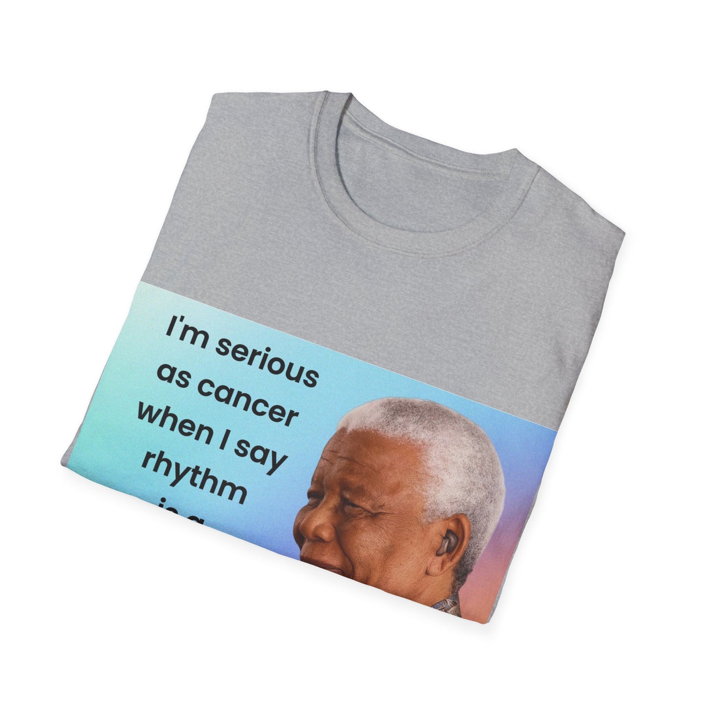 Nelson Mandela Rhythm Is A Dancer Quote T-Shirt