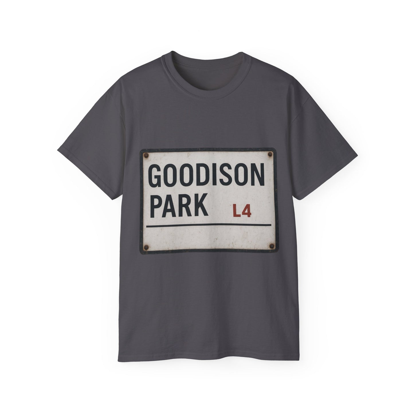 Goodison Park Everton Road Sign T-Shirt