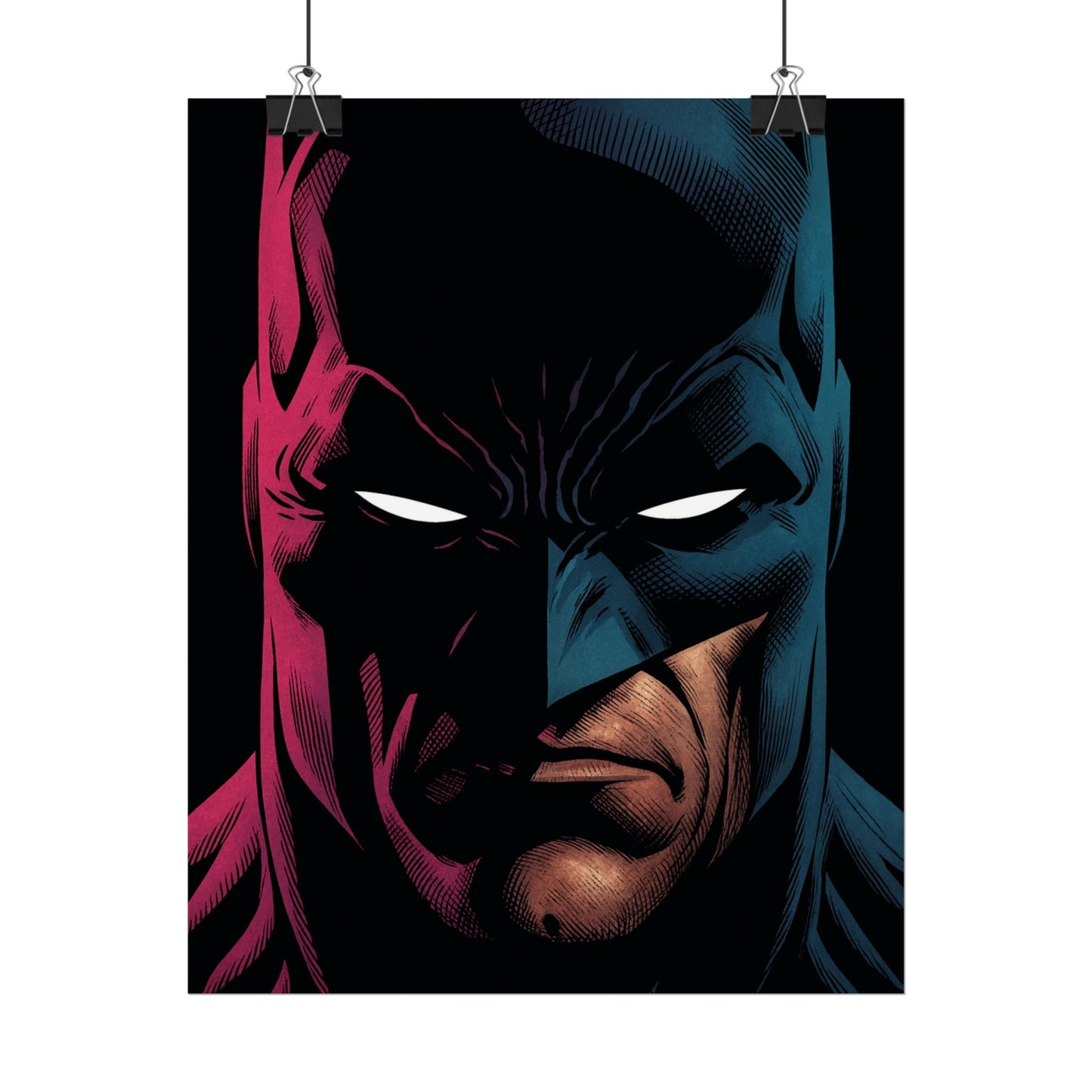 Batman Head Poster