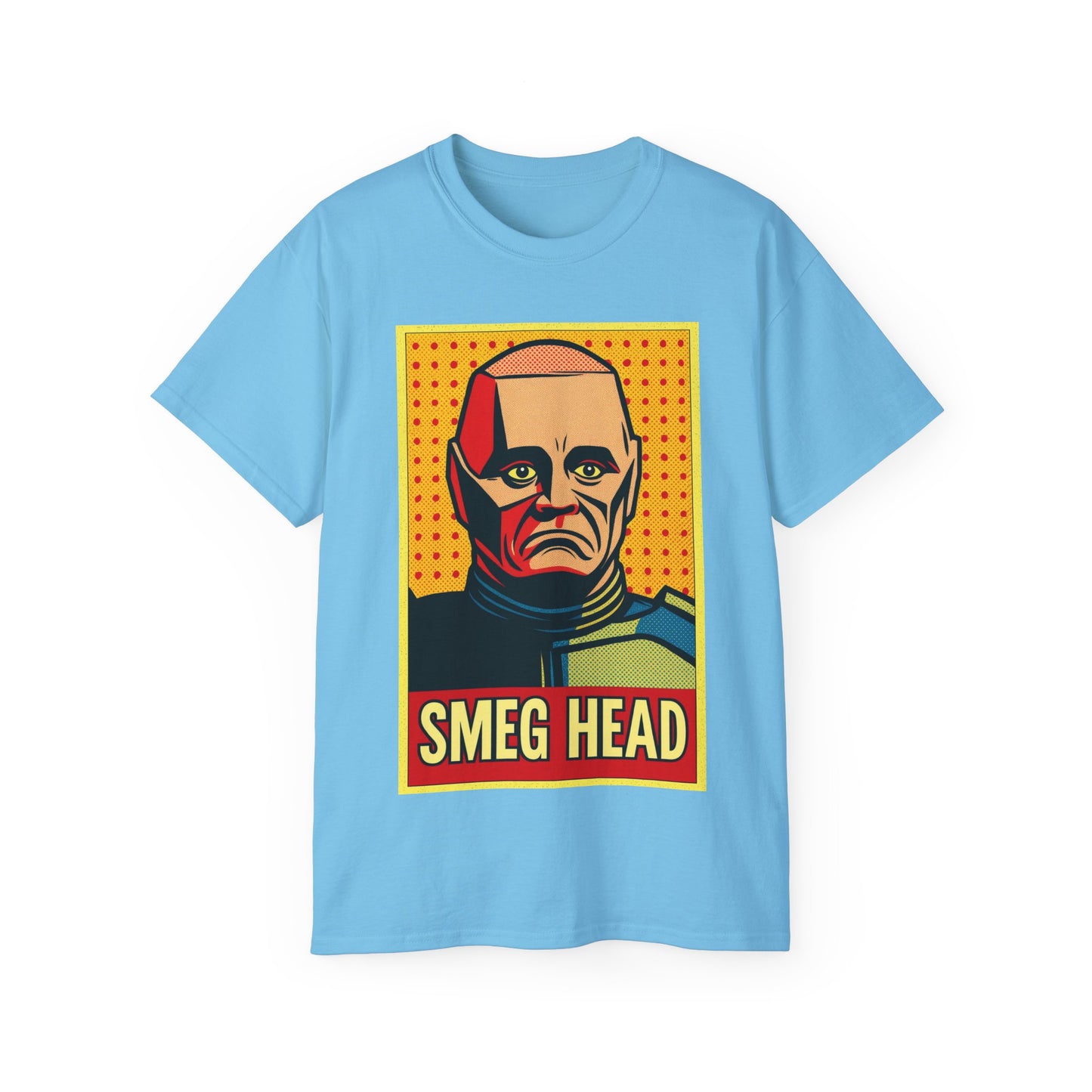 Kryten Smeg Head Red Dwarf T-Shirt