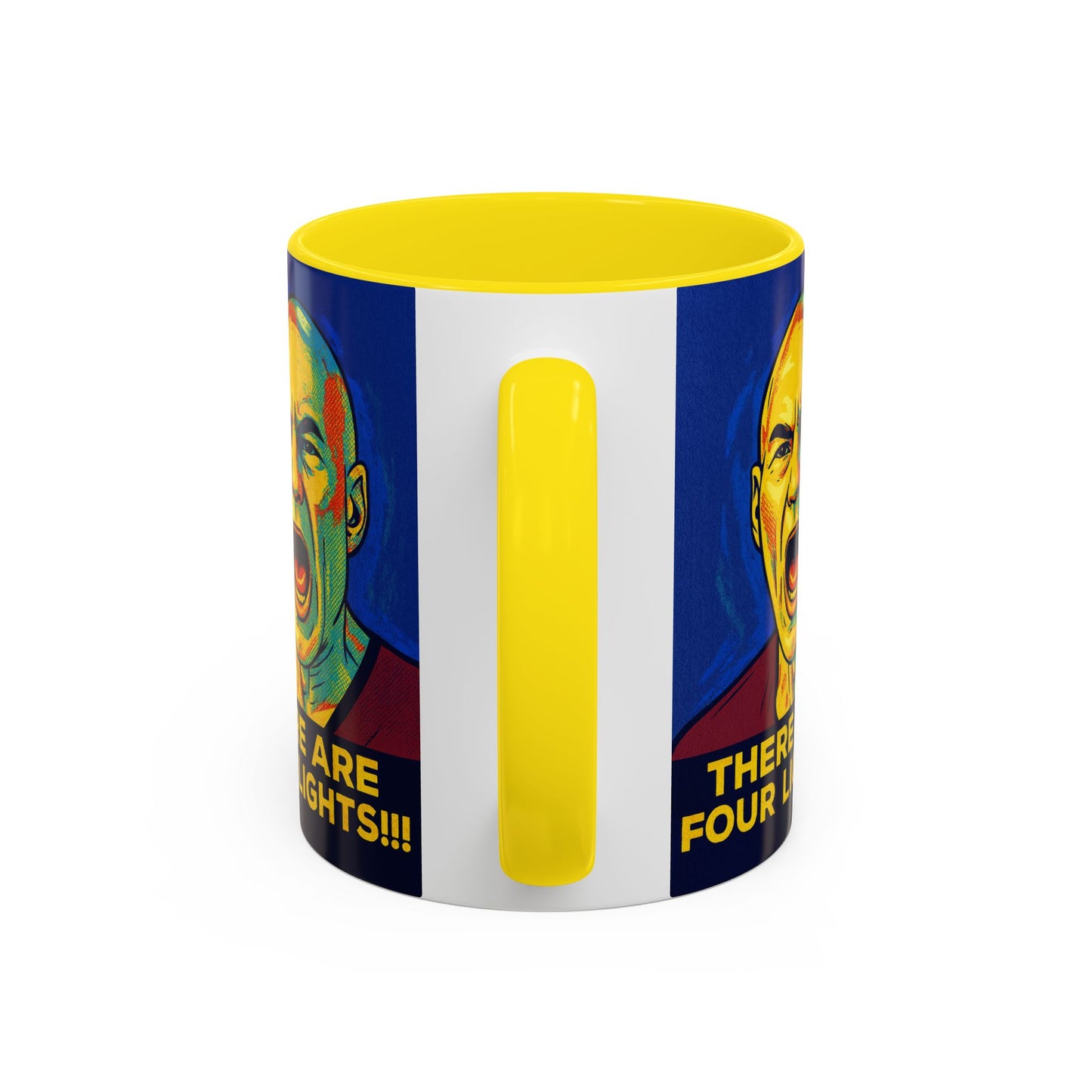 Star Trek Captain Picard Four Lights Mug