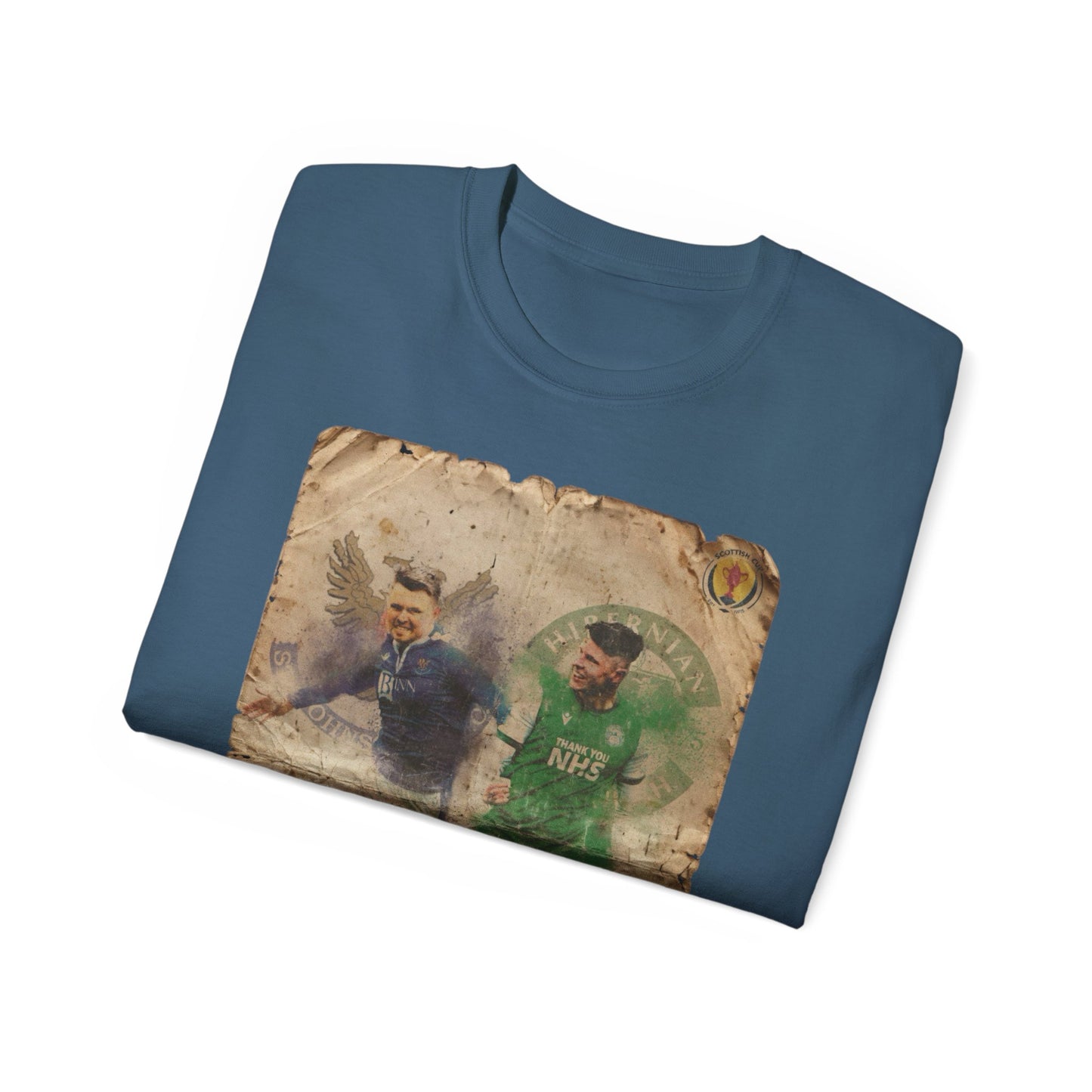 2021 Scottish challenge cup final St Johnstone Hibernian Programme Poster Unisex Ultra Cotton Tee