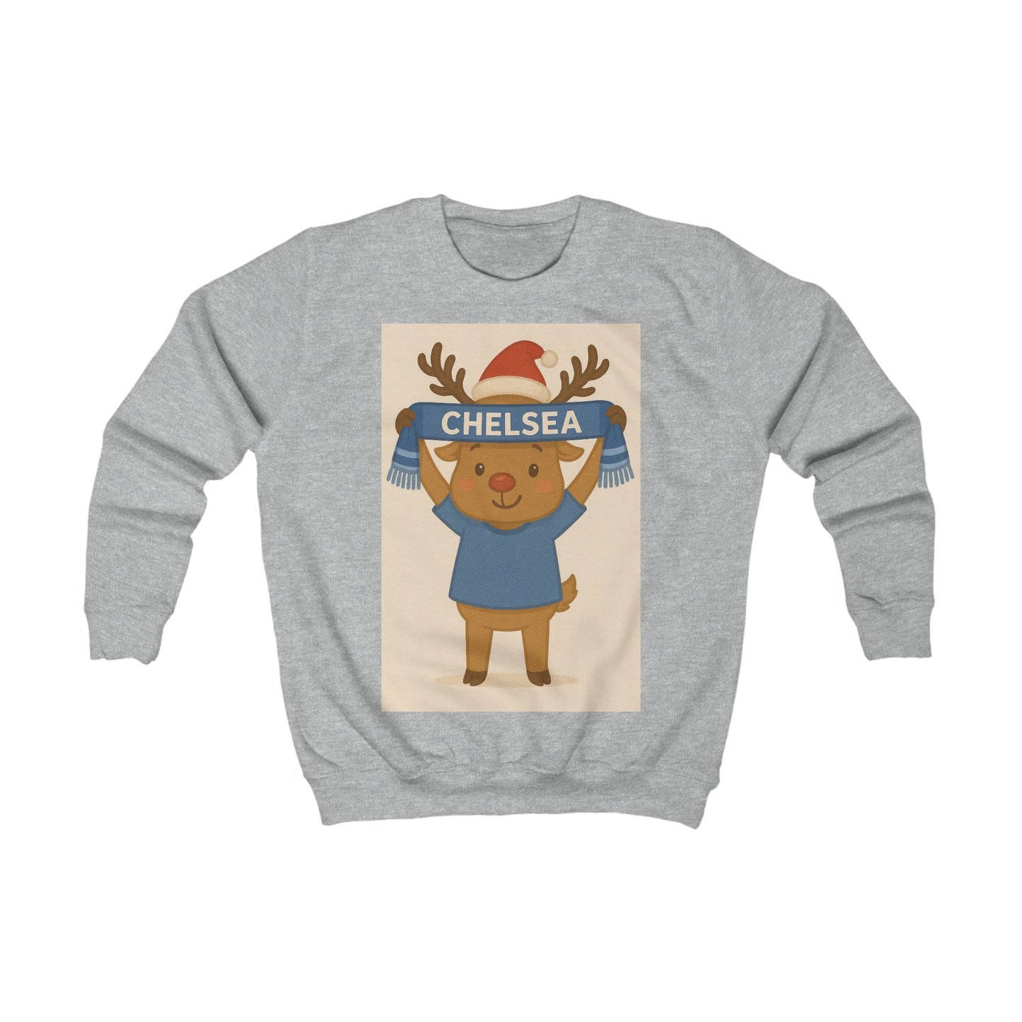 Children’s Chelsea Reindeer Christmas Jumper