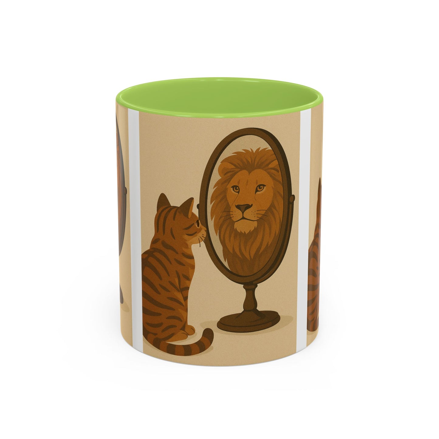 Cat and Lion Mug