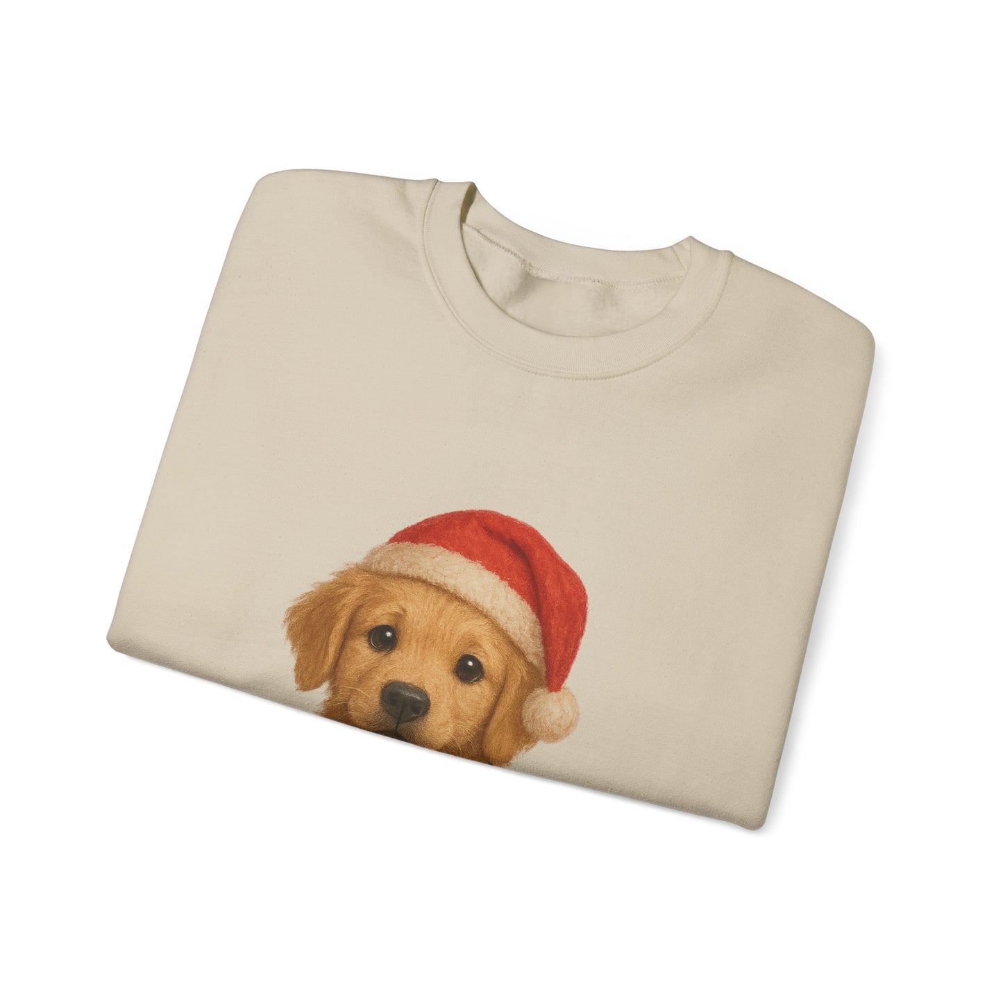 Golden Retriever Puppy Christmas Jumper