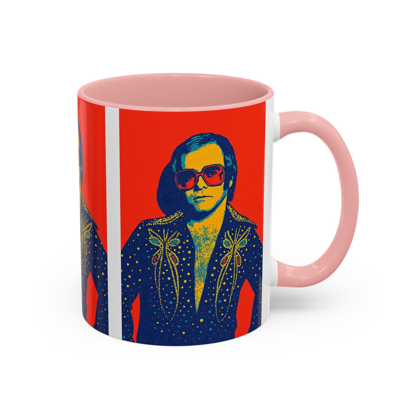 E. John Pop Art Mug