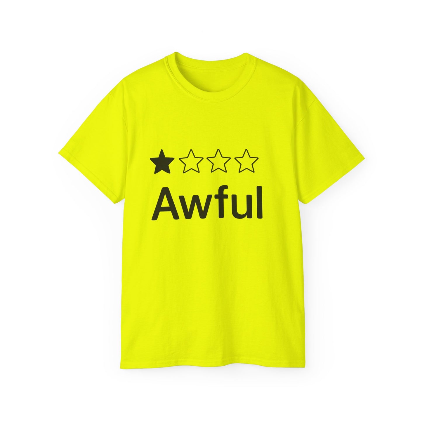 Awful Rating 1 Star Review T-Shirt