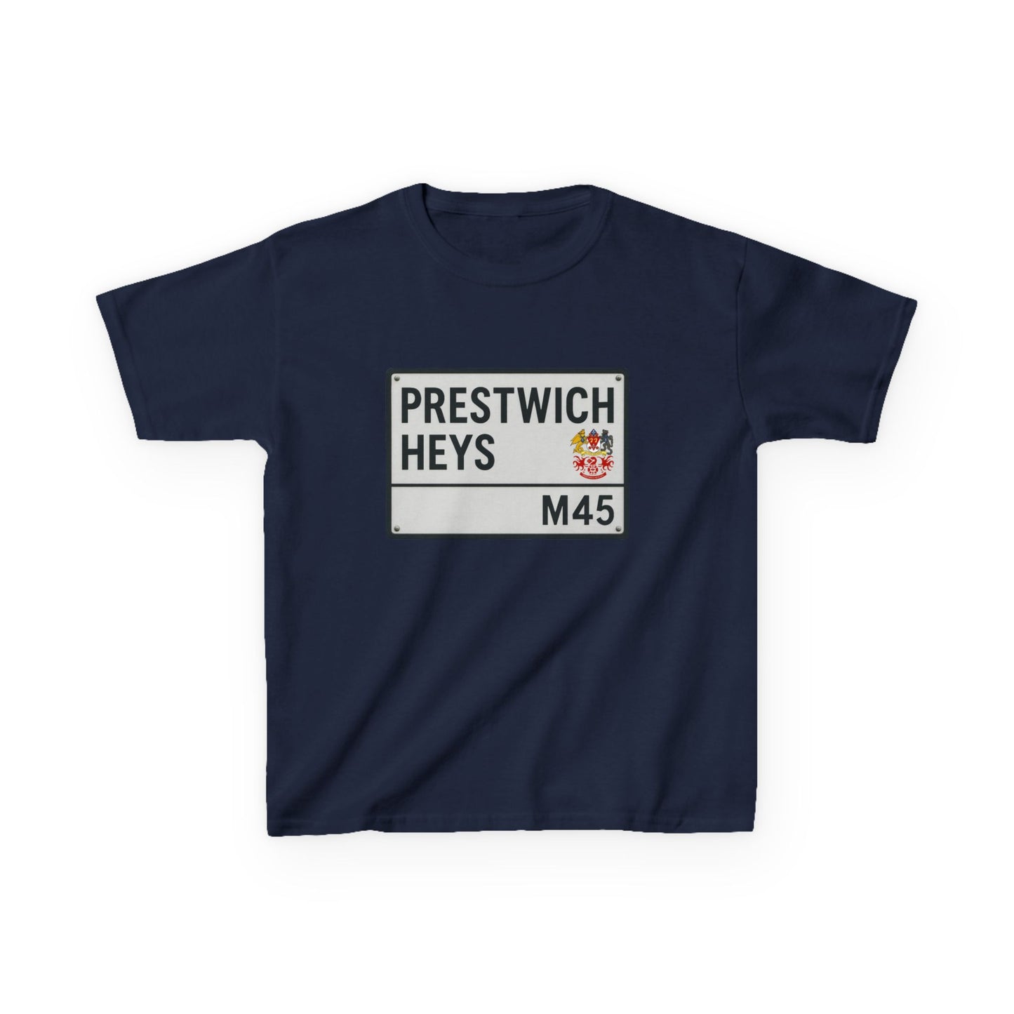 Prestwich Heys Road Sign T-Shirt