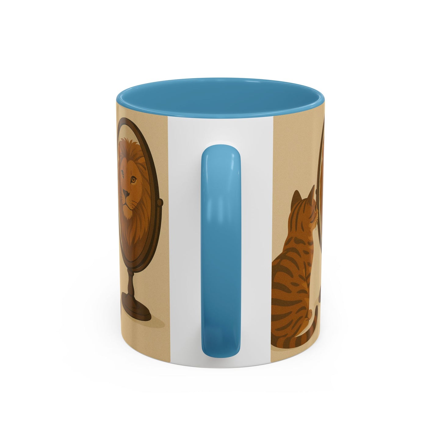 Cat and Lion Mug