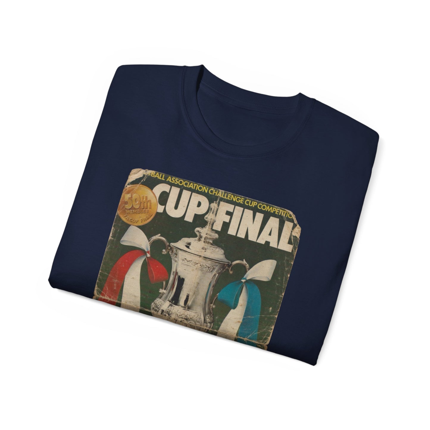 1978 FA Cup Final Programme Ipswich Town Arsenal Poster Unisex Ultra Cotton Tee