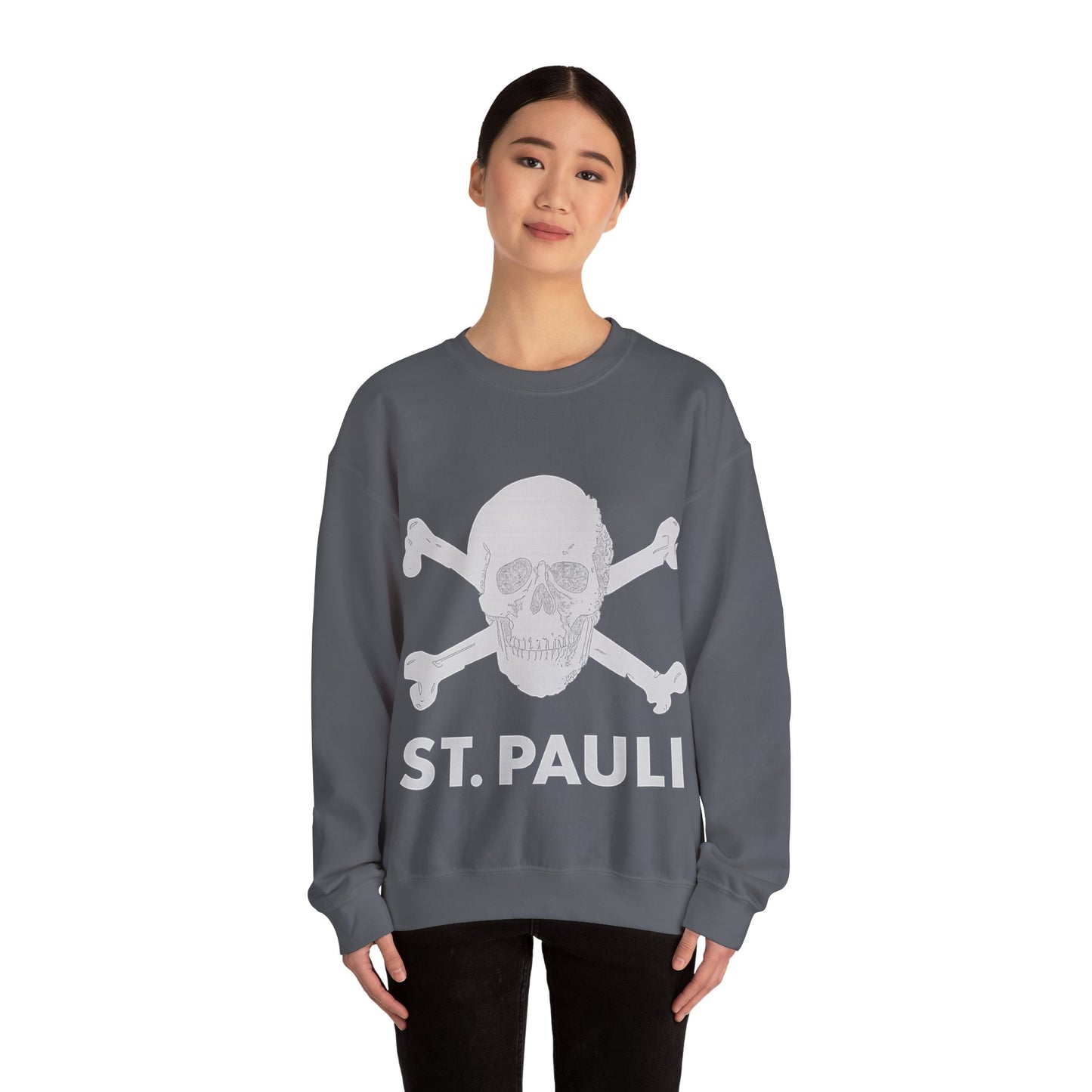 St. Pauli Skull & Crossbones Crewneck Sweatshirt