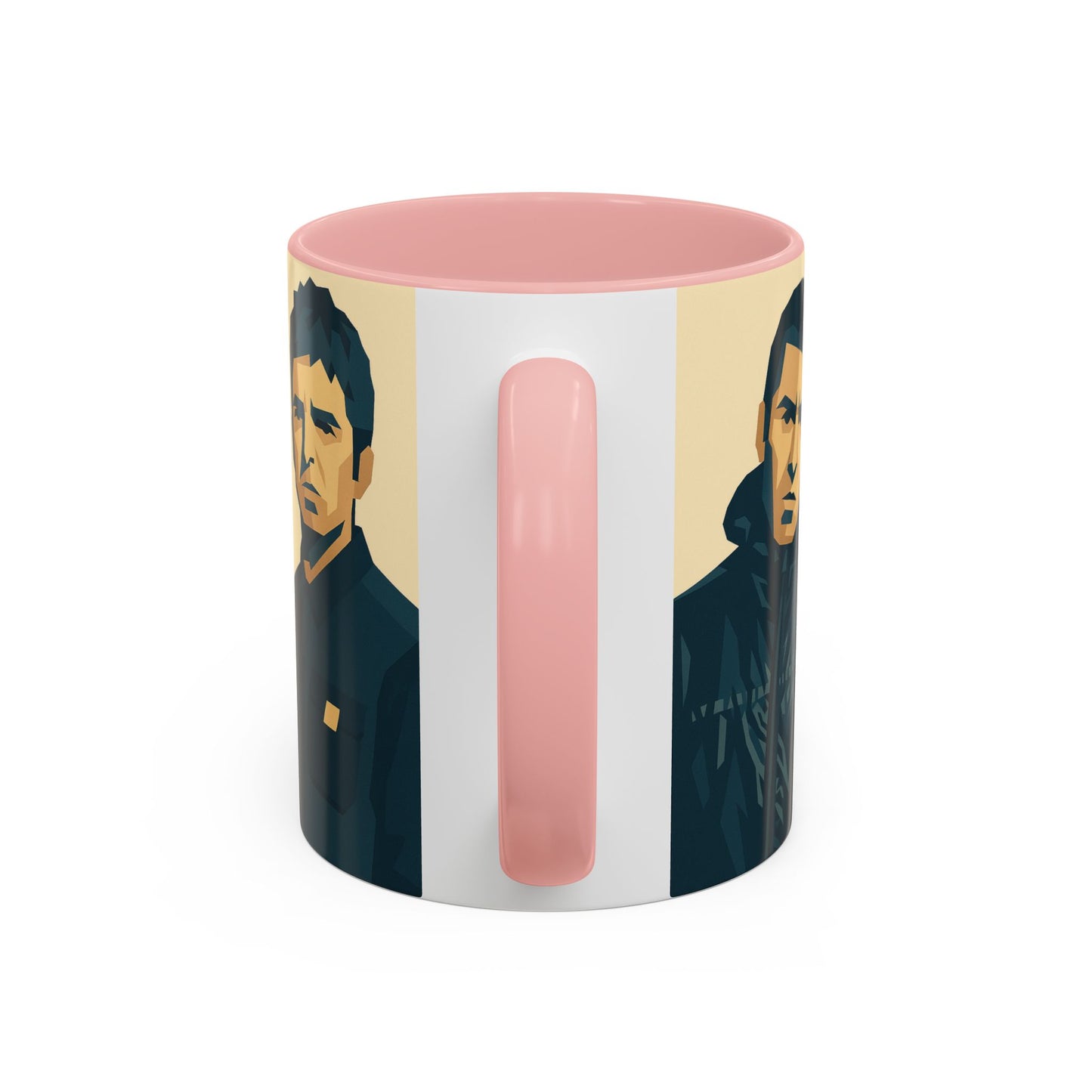 Oasis-Inspired Coffee Mug, Liam and Noel Gallagher