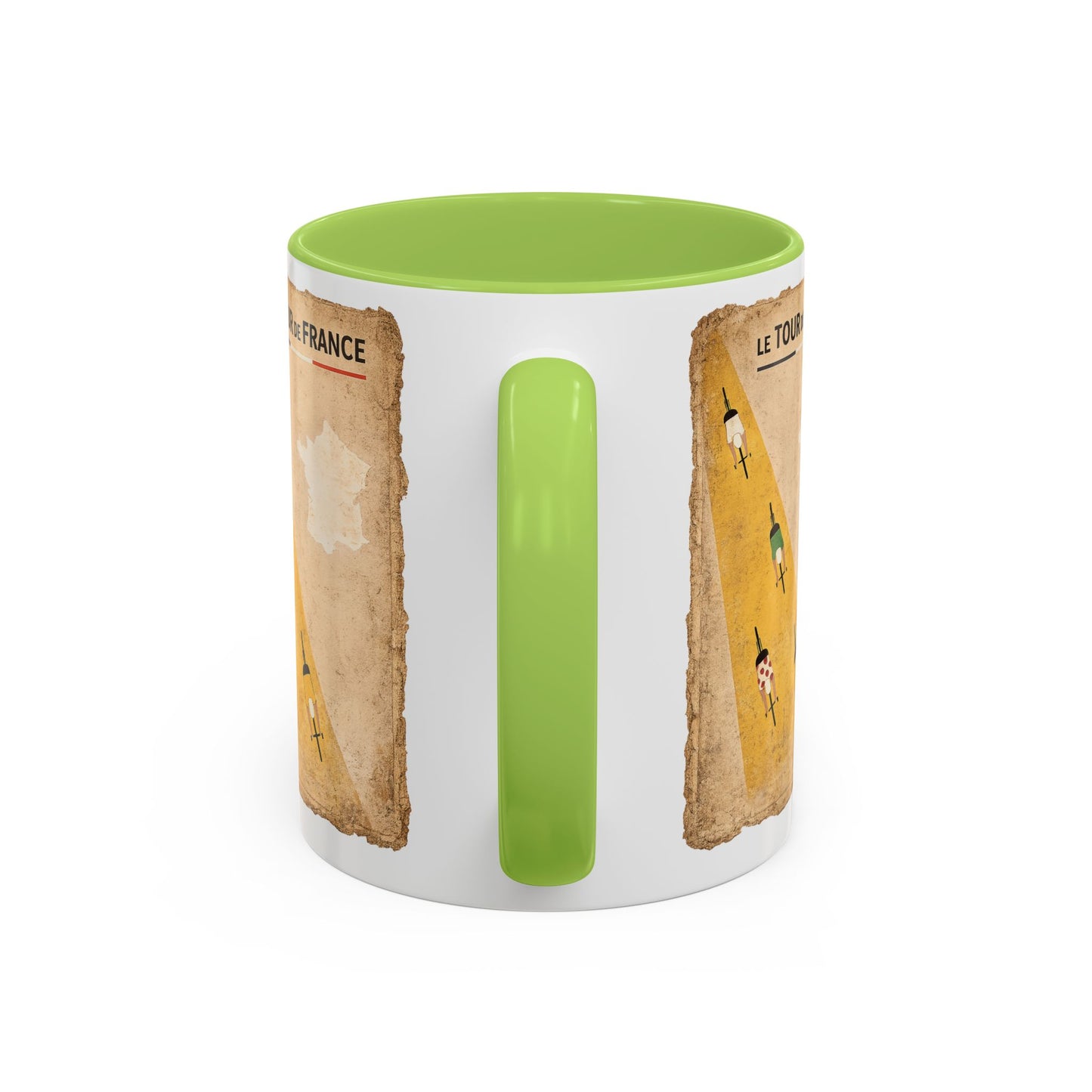 Tour de France Road Accent Coffee Mug (11, 15oz)