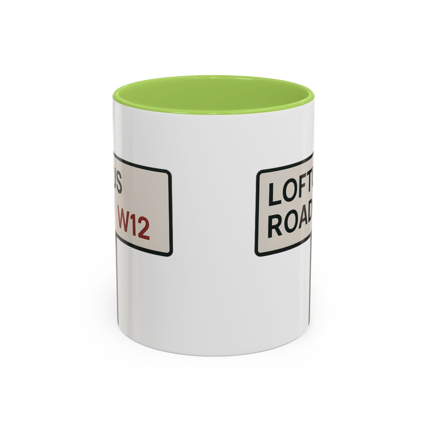 Loftus Road QPR Road Sign Mug