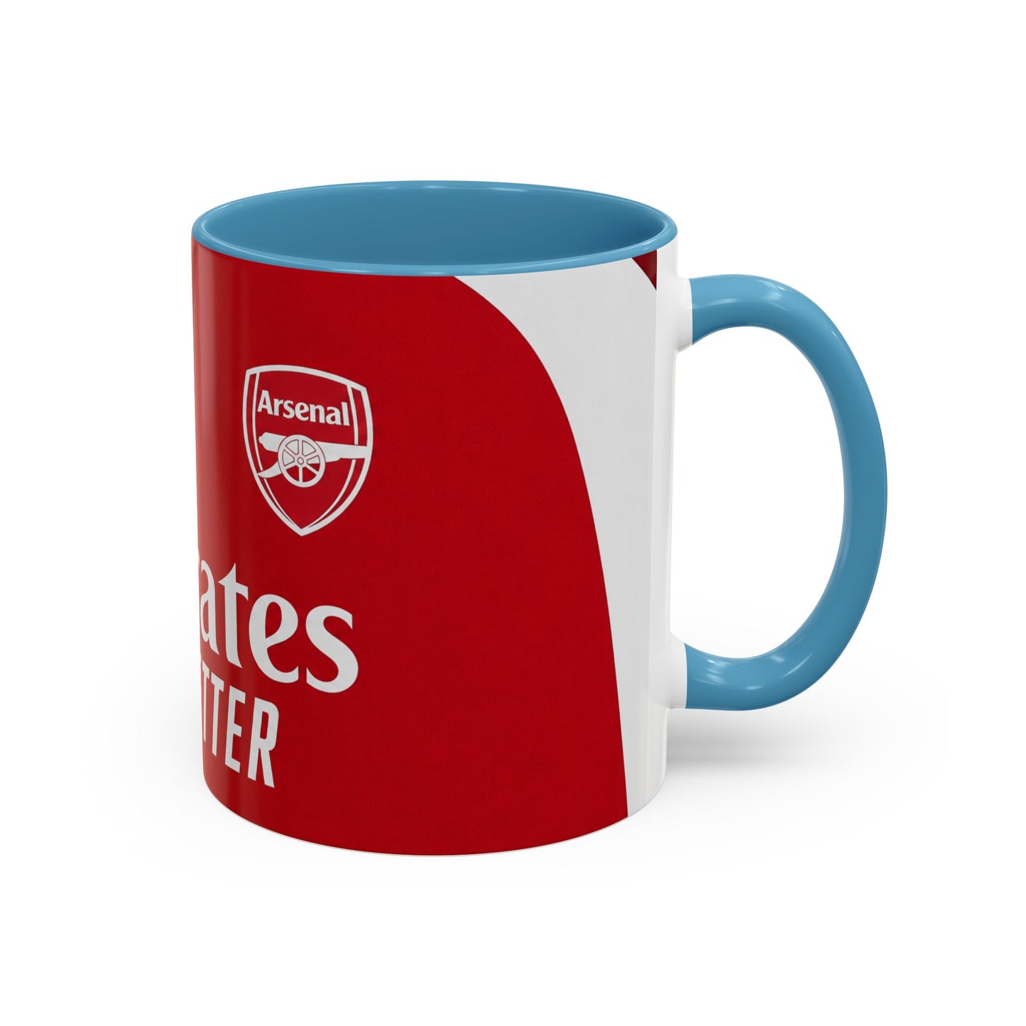 Arsenal 26-27 Shirt Accent Coffee Mug (11, 15oz)