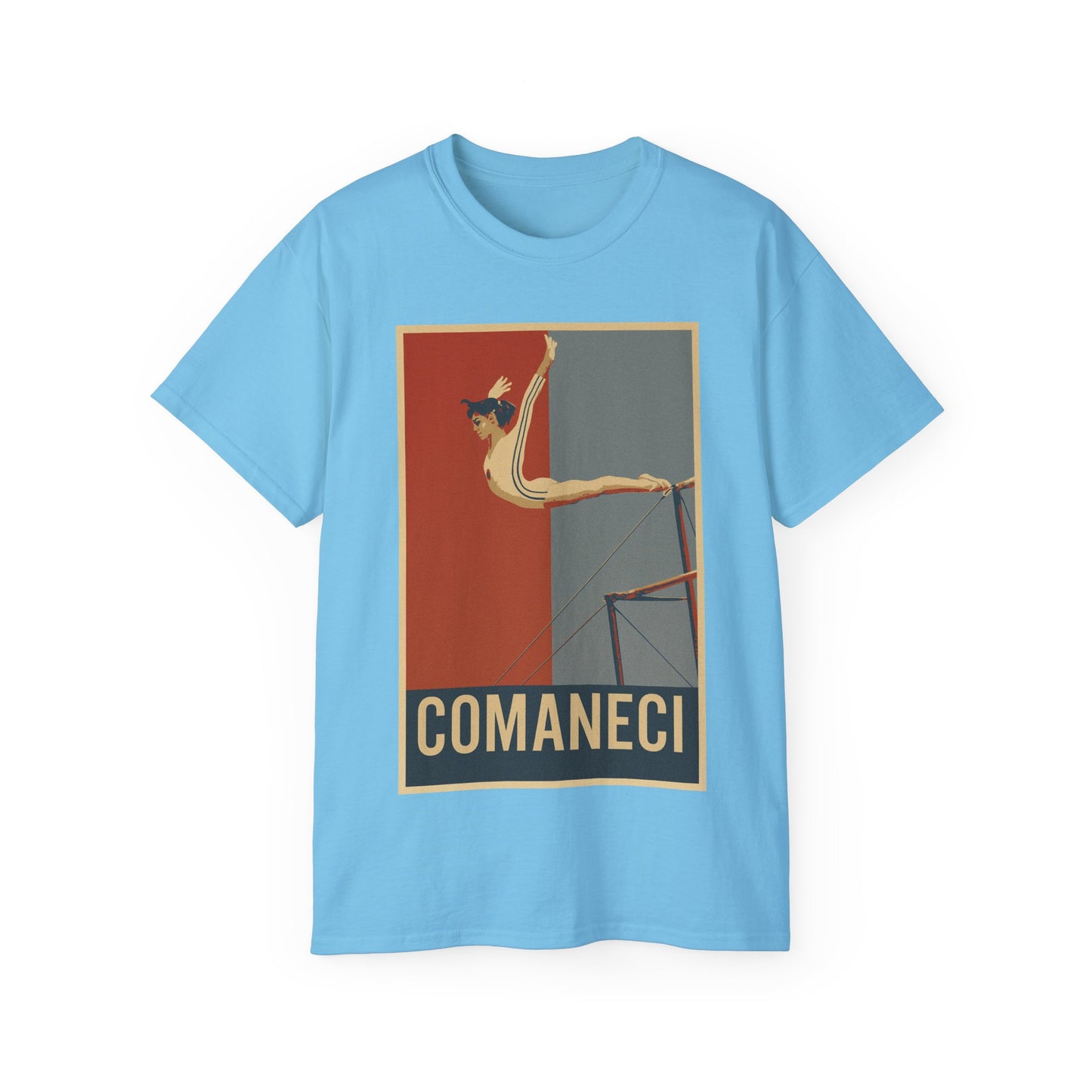 Nadia Comăneci Flying T-Shirt