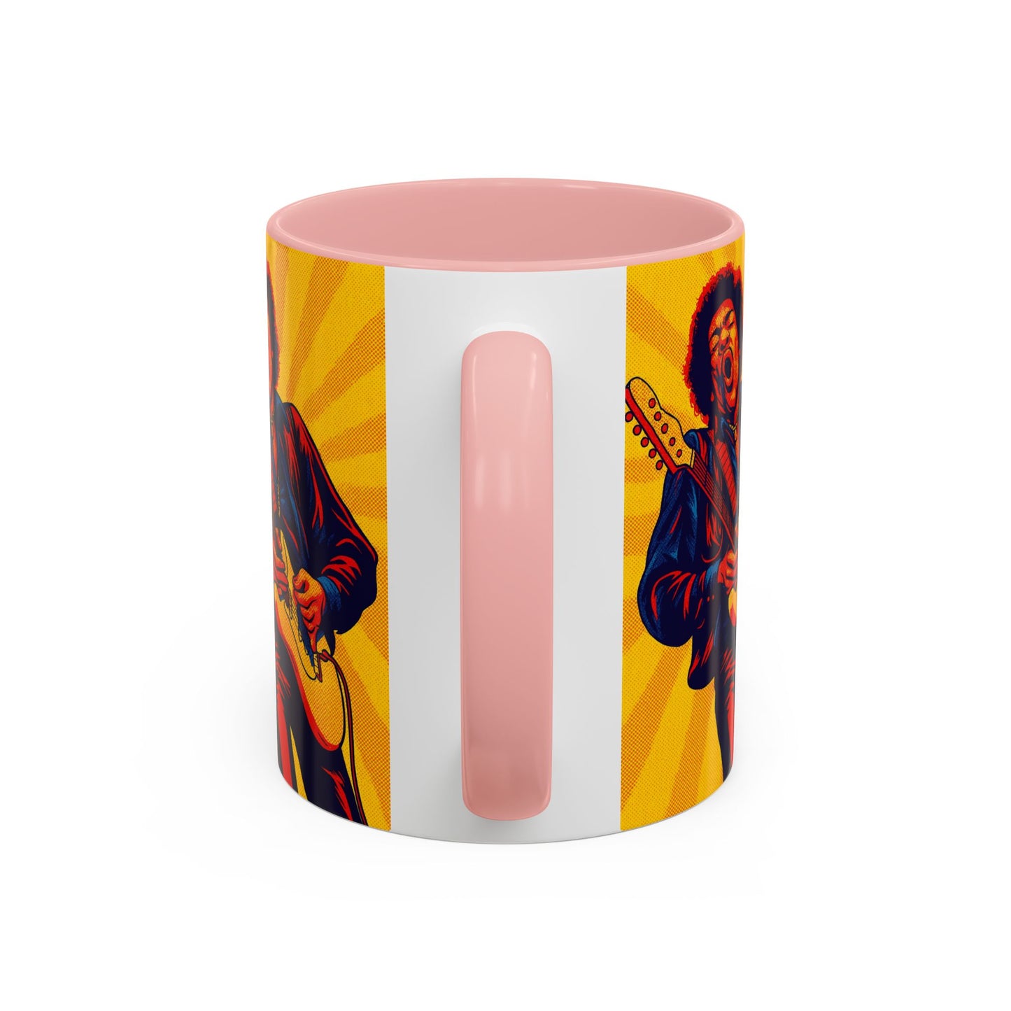 Jimi Hendrix Guitar Pop Art Mug