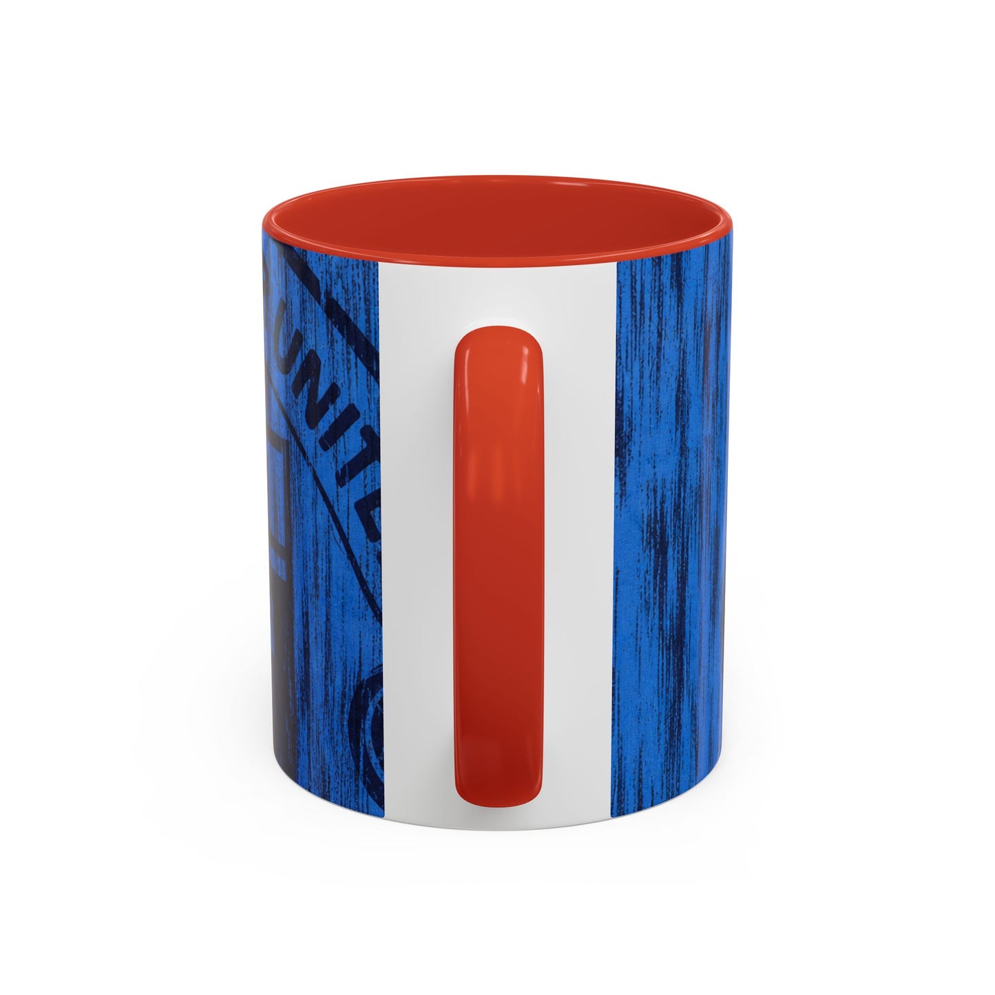 Manchester United 1992-93 Away Shirt Accent Coffee Mug (11, 15oz)